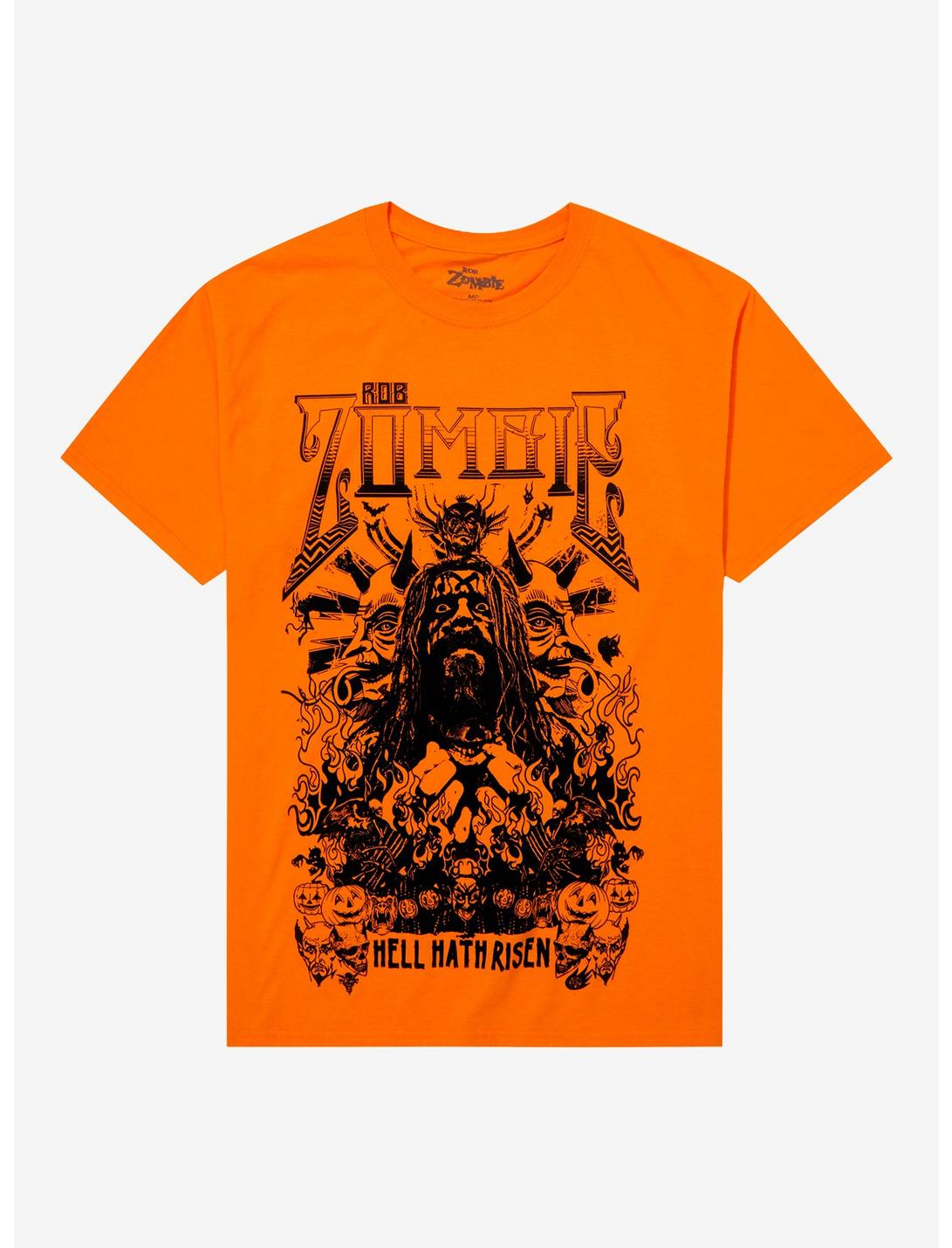 Rob Zombie Hell Hath Risen T-Shirt, ORANGE, hi-res