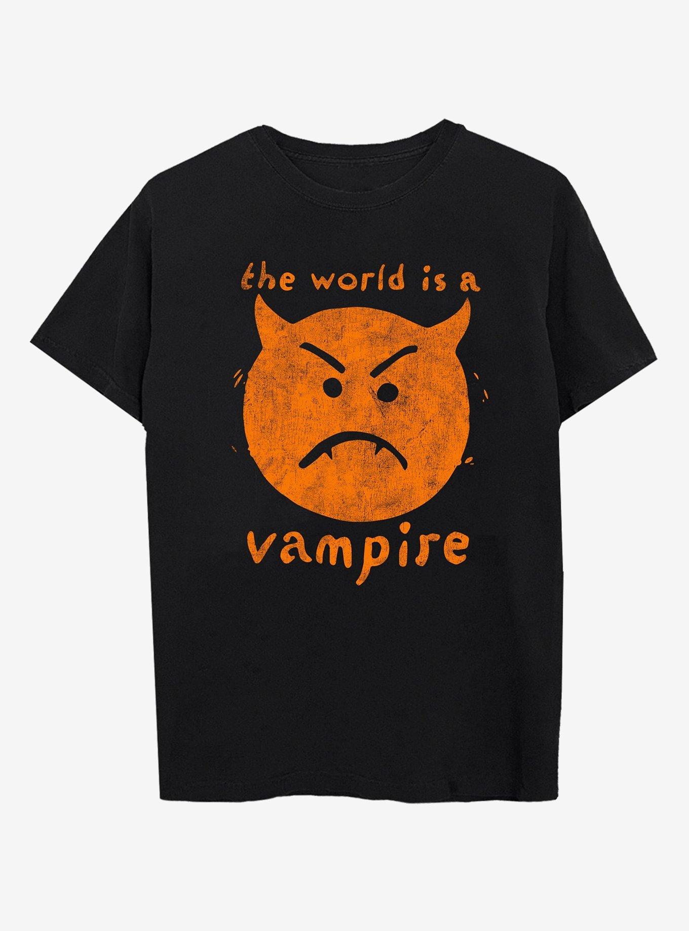The Smashing Pumpkins World Is A Vampire T-Shirt, BLACK, hi-res