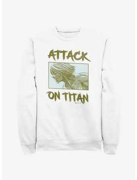 Attack On Titan Female Titan Panel Sweatshirt, , hi-res
