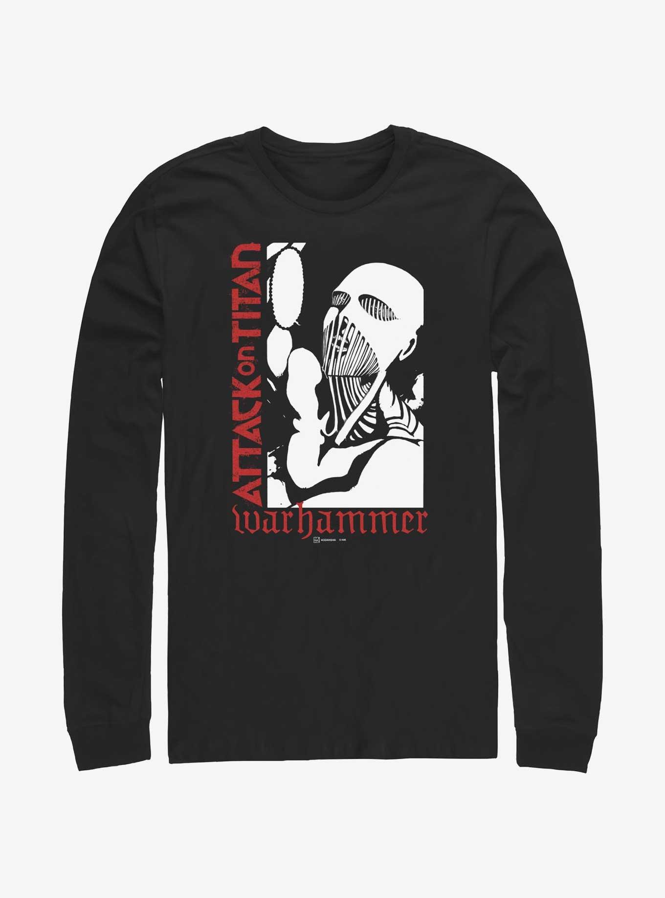 Attack On Titan War Hammer Titan Long-Sleeve T-Shirt, , hi-res