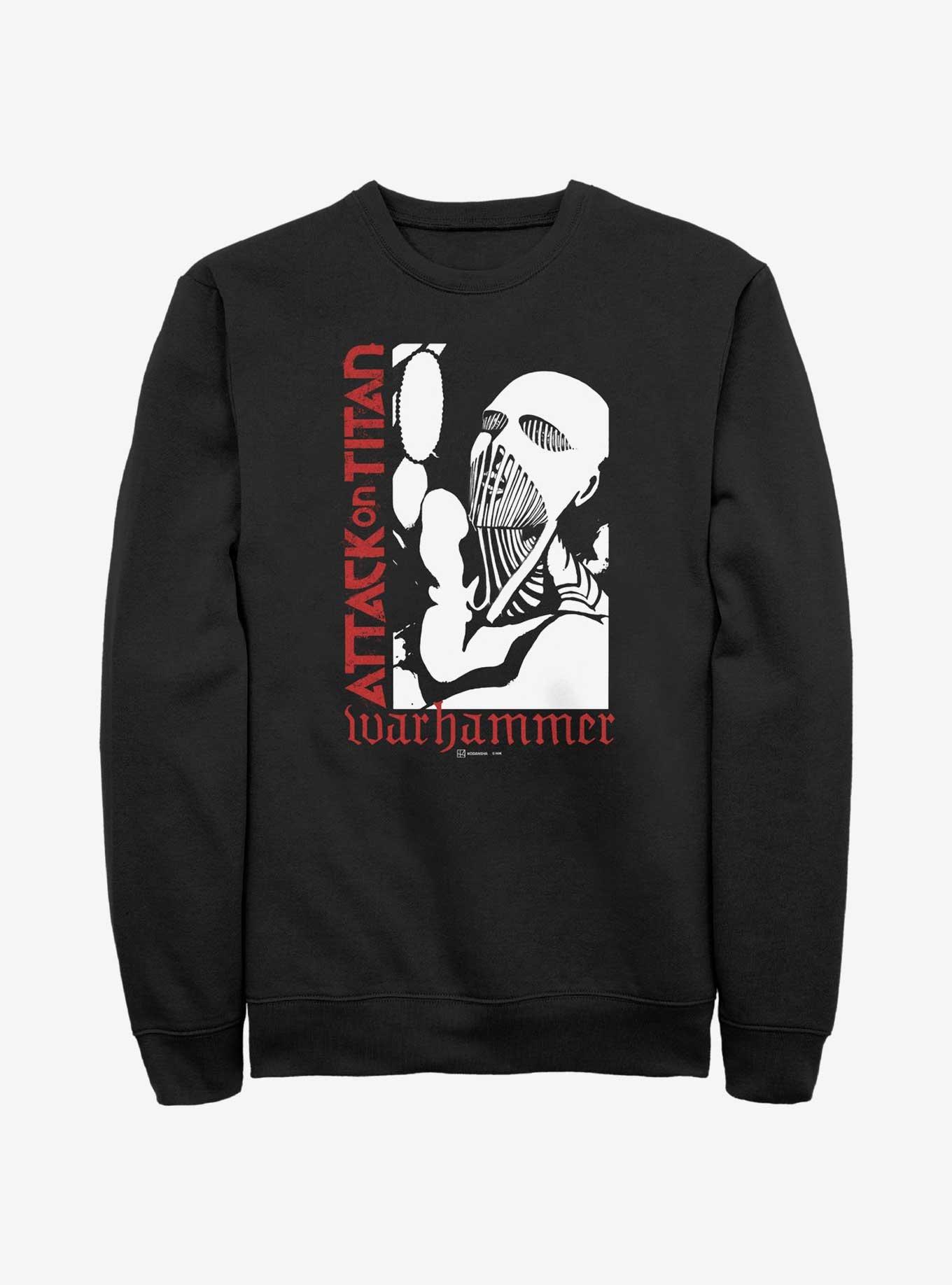 Attack On Titan War Hammer Titan Sweatshirt, , hi-res