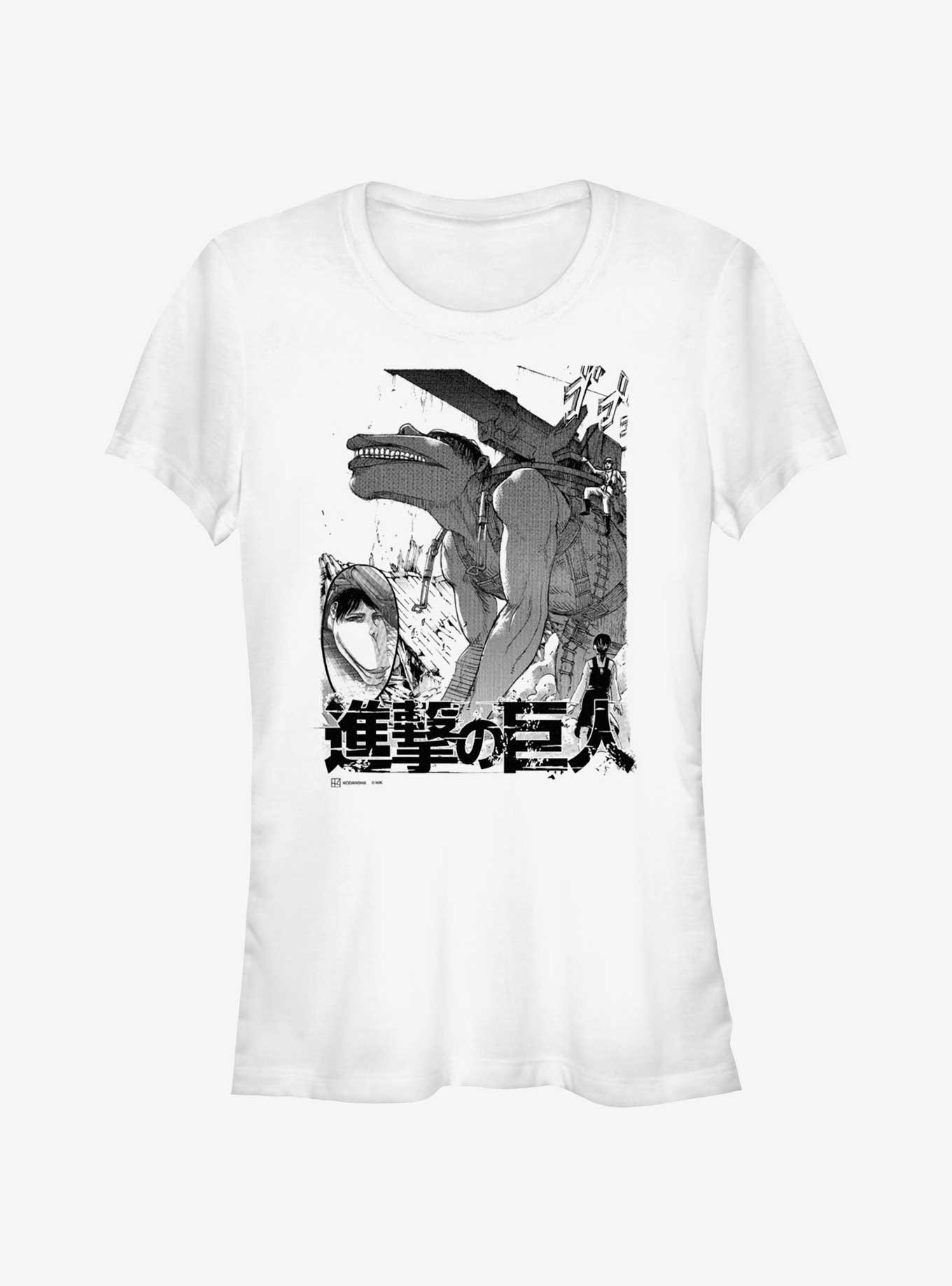 Attack On Titan Cart Titan Demolition Girls T-Shirt, , hi-res