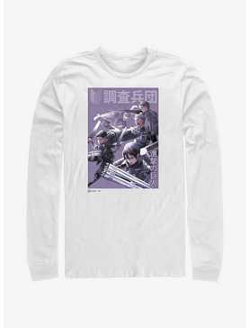 Attack On Titan Scout Regiment Fight Long-Sleeve T-Shirt, , hi-res