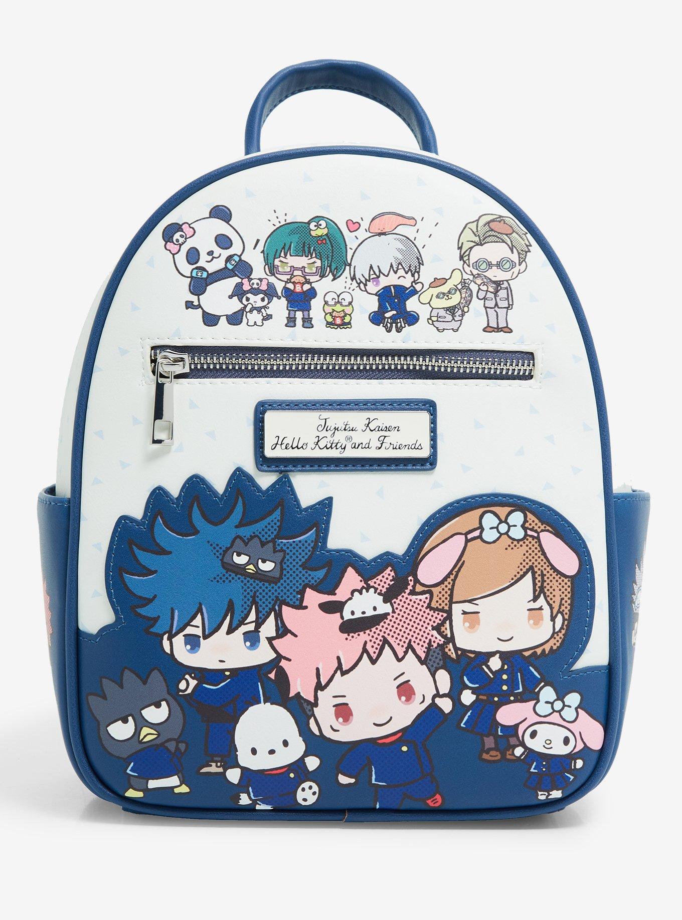 Jujutsu Kaisen x Hello Kitty and Friends Group Portrait Mini Backpack ...