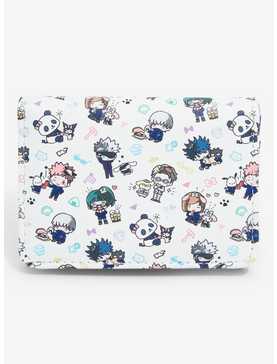 Jujutsu Kaisen x Hello Kitty and Friends Characters Allover Print Small Wallet - BoxLunch Exclusive, , hi-res