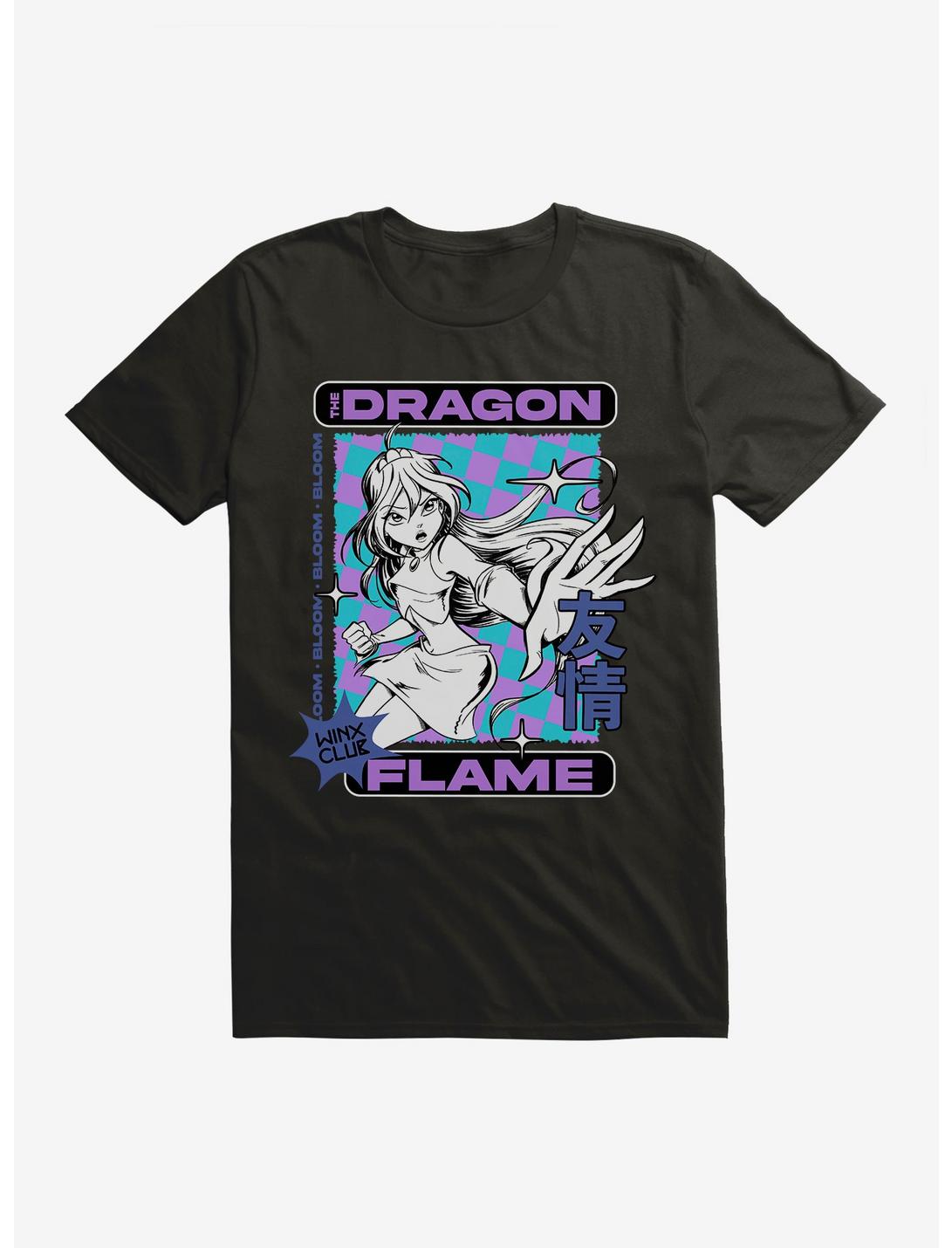 Winx Club Bloom The Dragon Flame T-Shirt, BLACK, hi-res