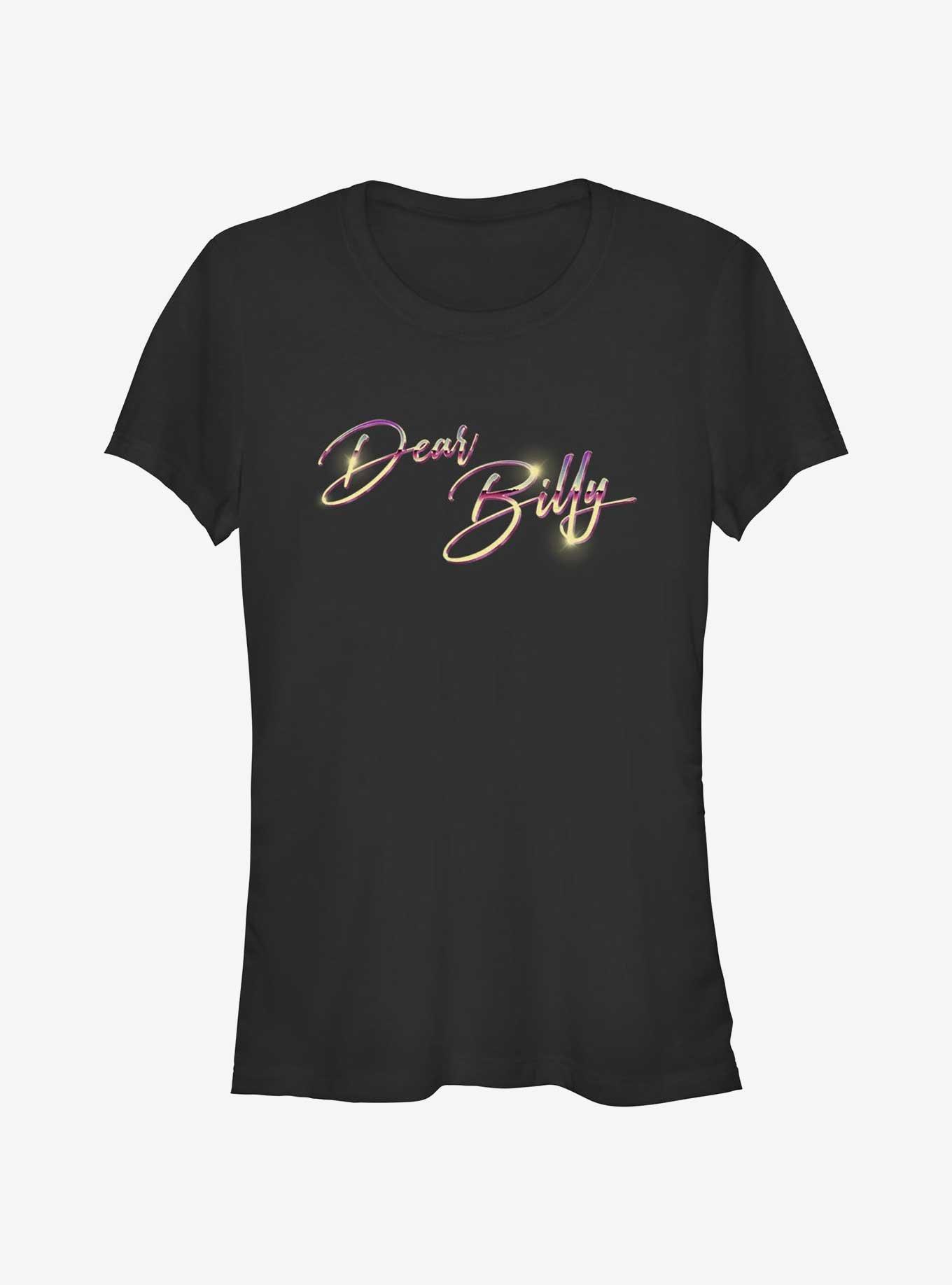 Stranger Things Dear Billy Girls T-Shirt, BLACK, hi-res