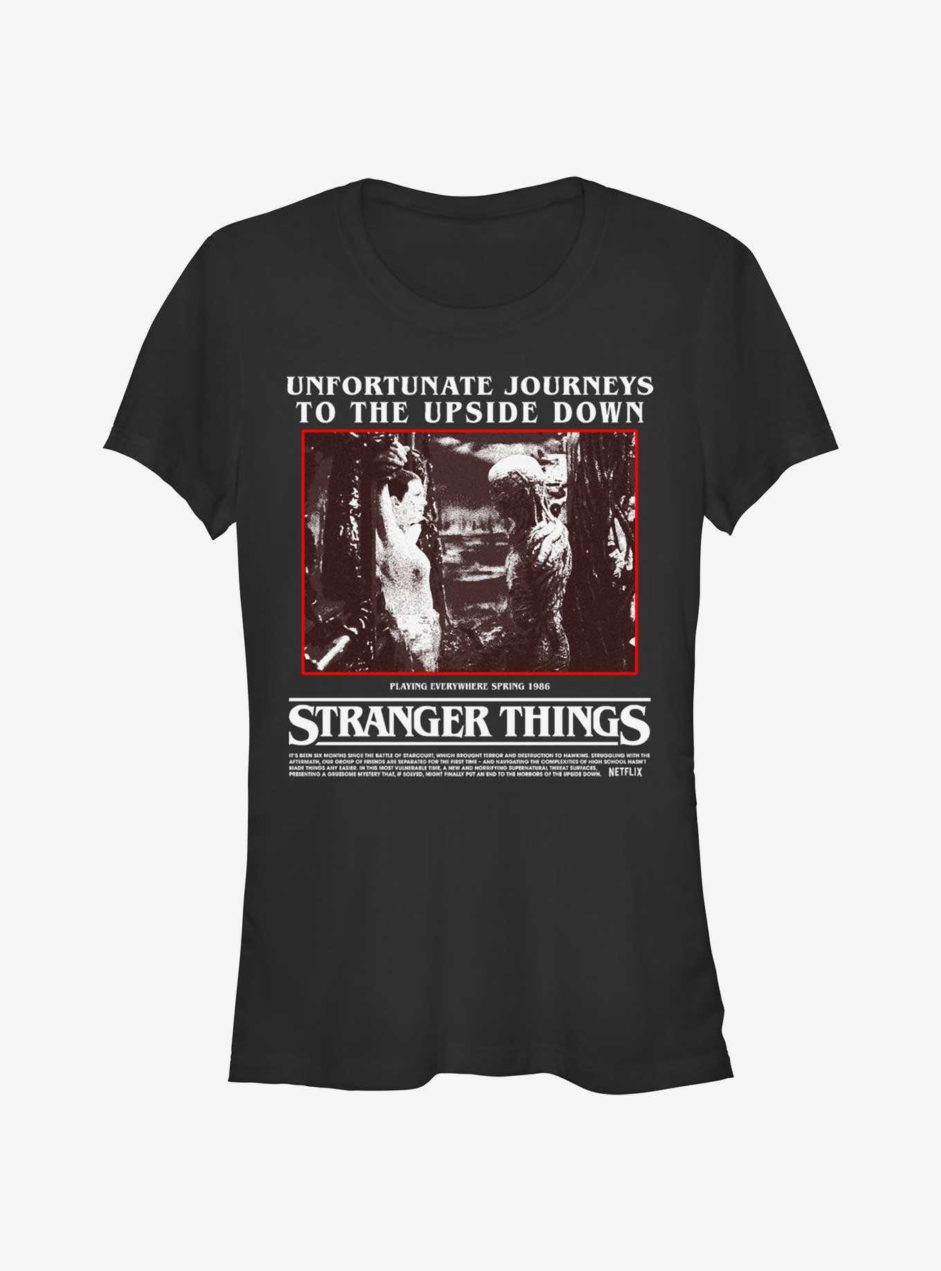 Stranger Things Unfortunate Journey Girls T-Shirt, , hi-res