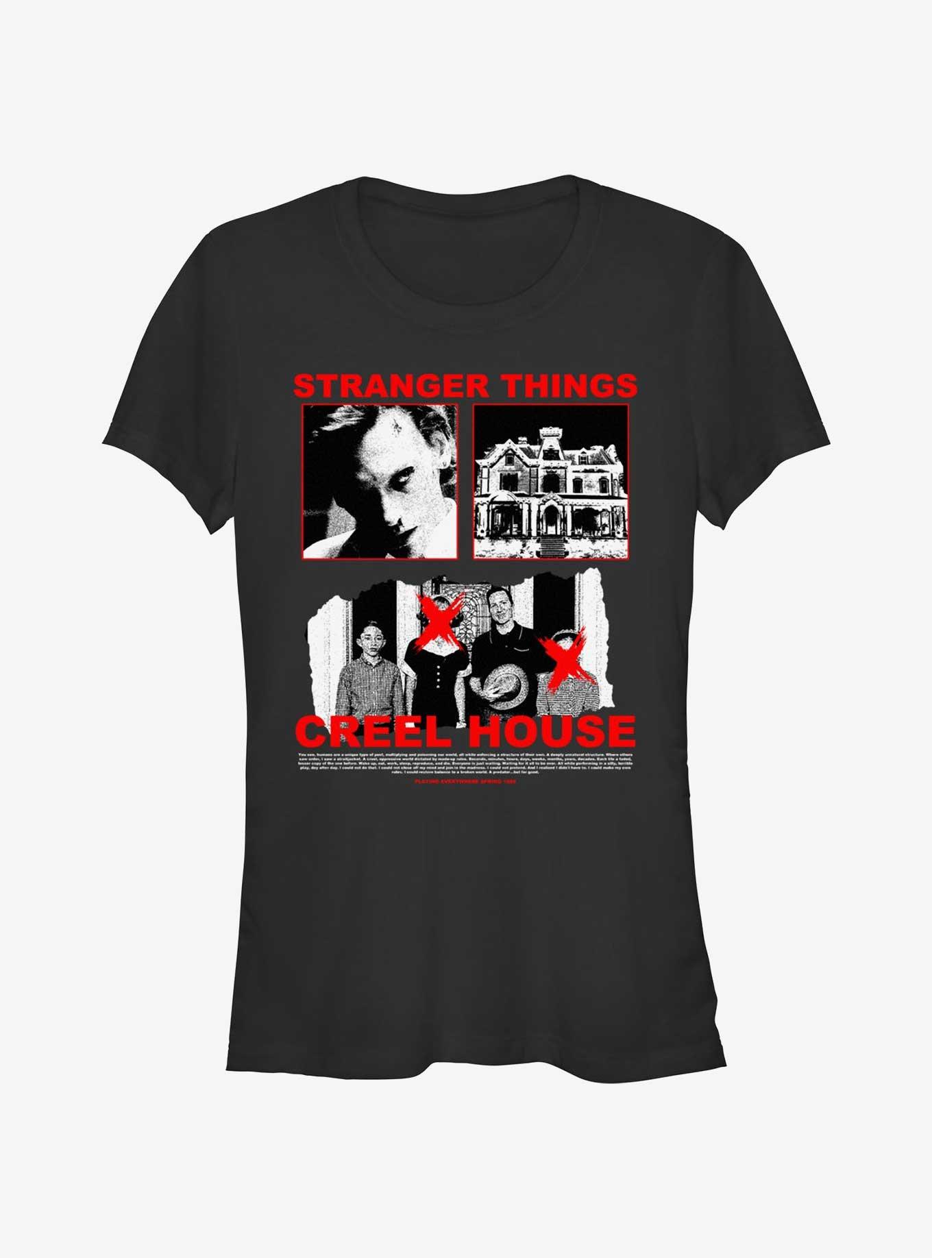 Stranger Things Creel House Girls T-Shirt