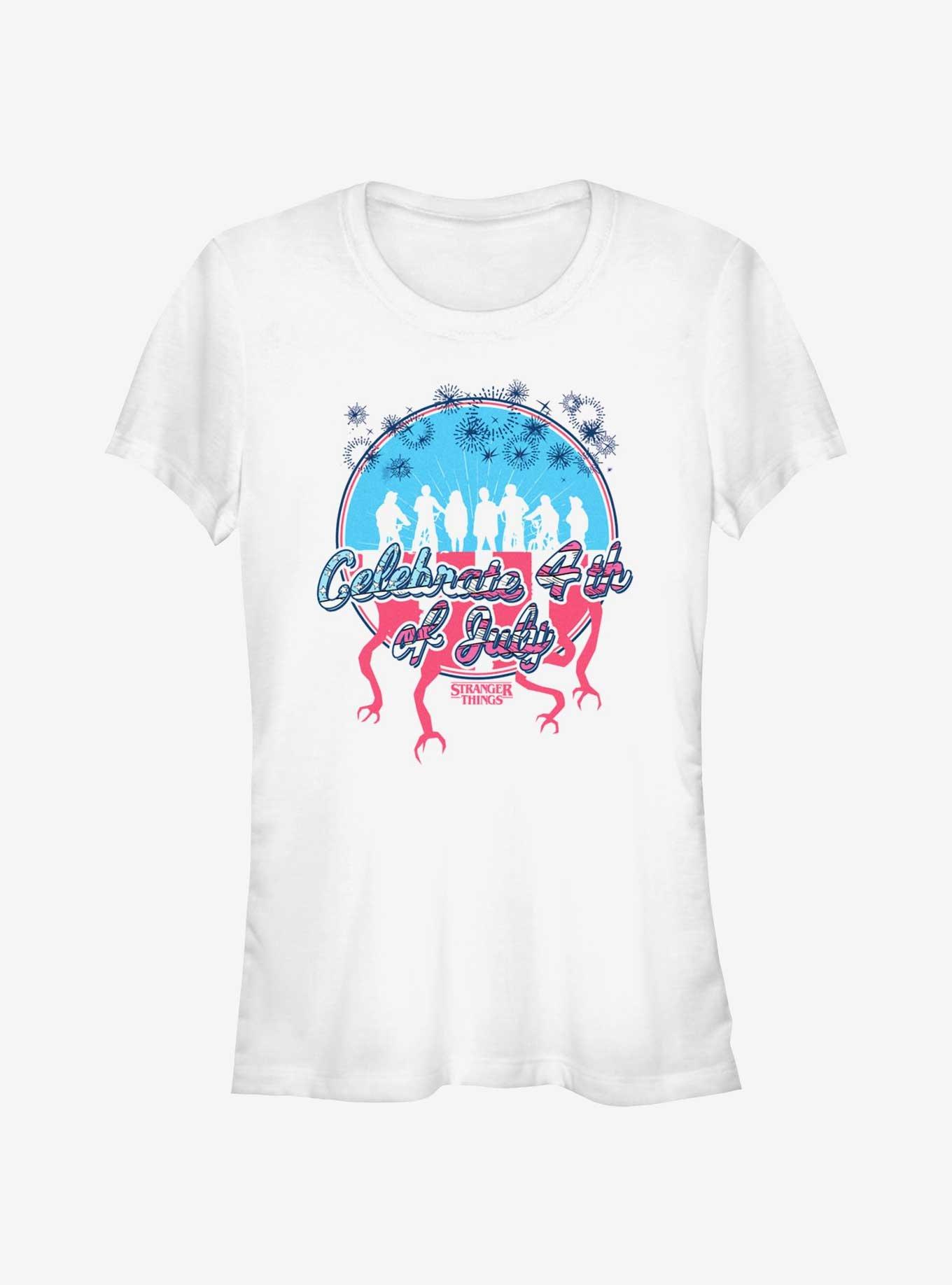 Stranger Things Hawkins Fourth of July Girls T-Shirt, , hi-res