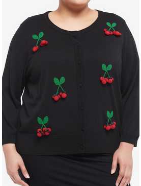 Her Universe Disney Minnie Mouse Knit Cherry Cardigan Plus Size Her Universe Exclusive, , hi-res