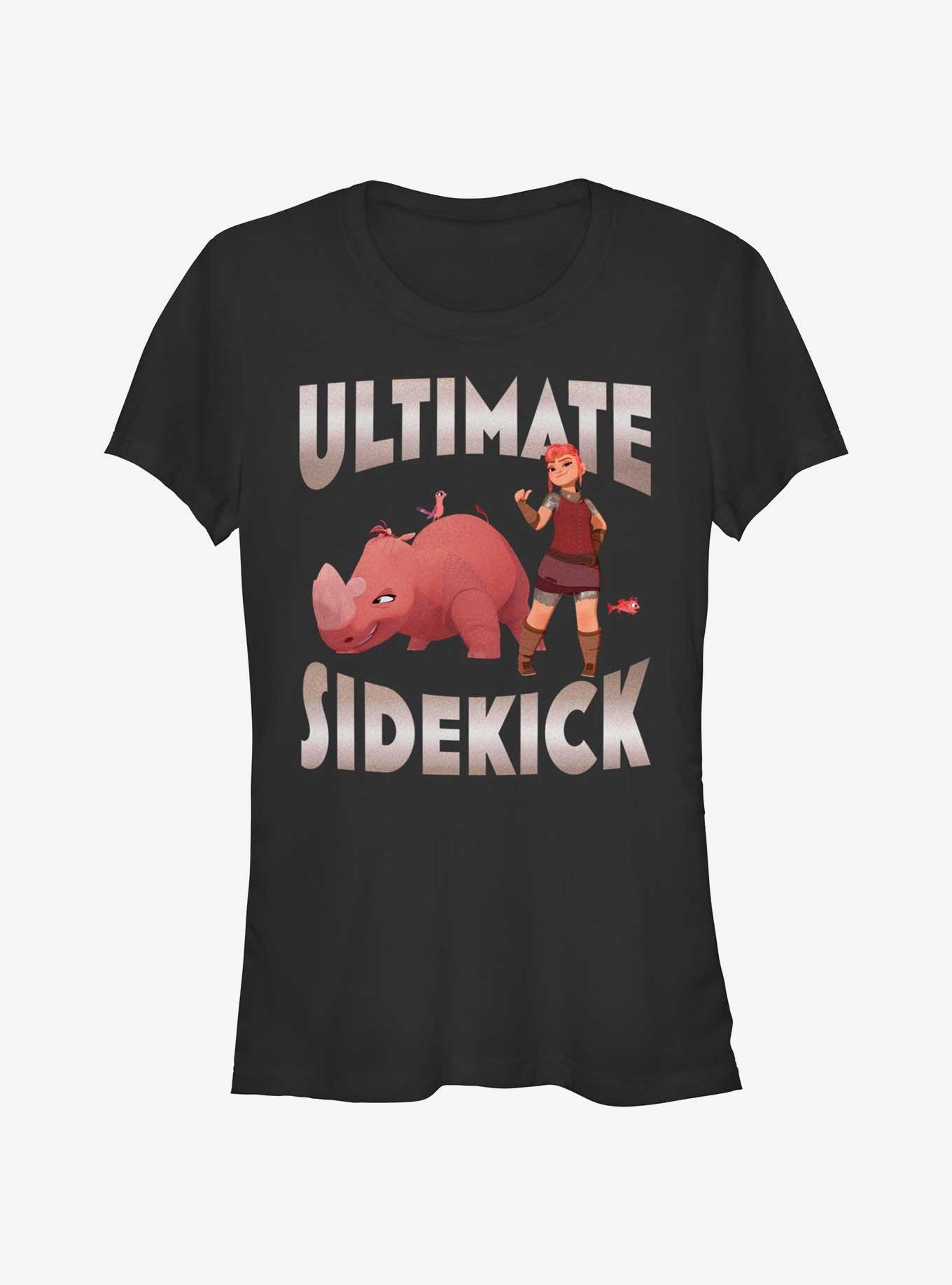 Nimona Ultimate Sidekick Girls T-Shirt, BLACK, hi-res