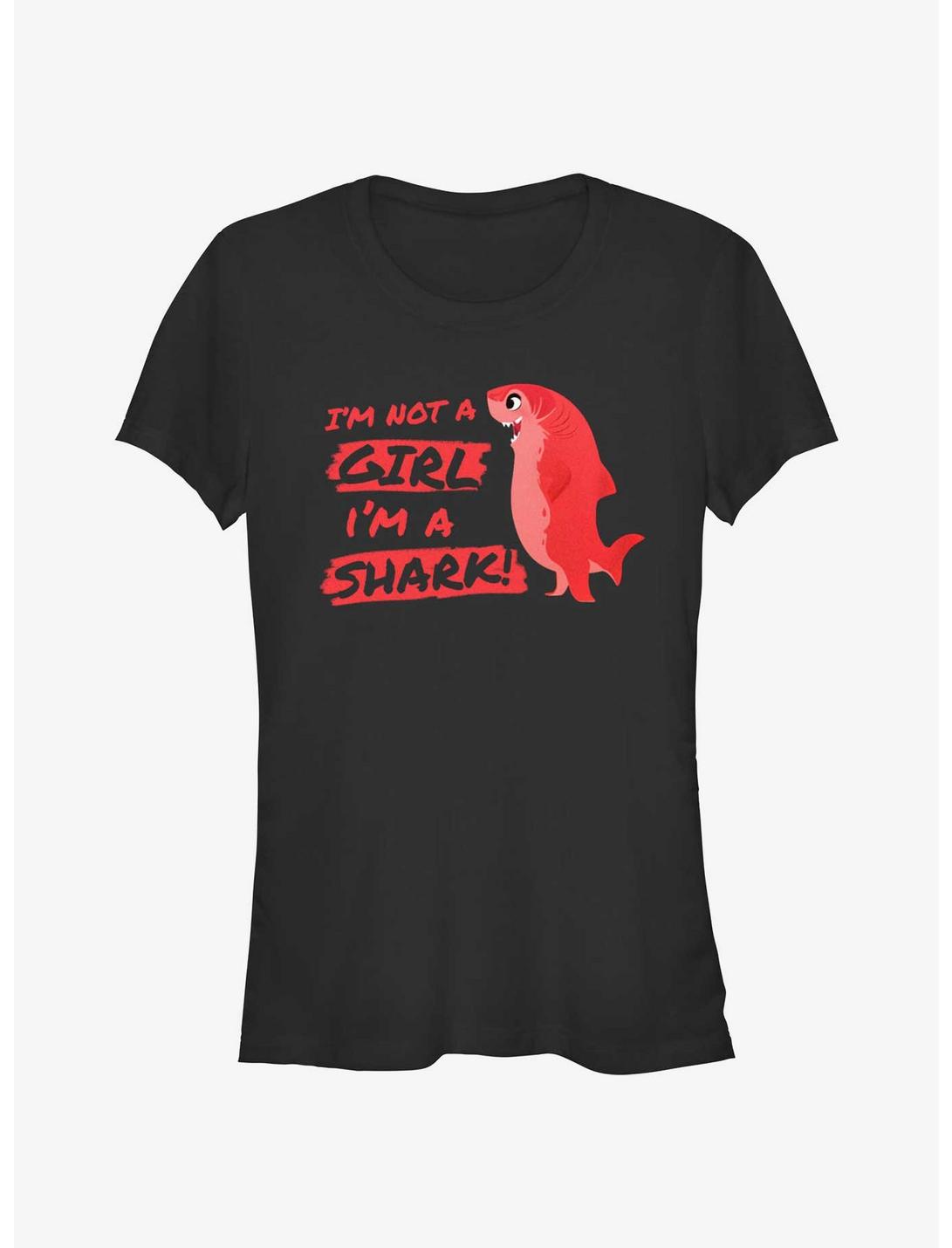 Nimona I'm A Shark Girls T-Shirt, BLACK, hi-res