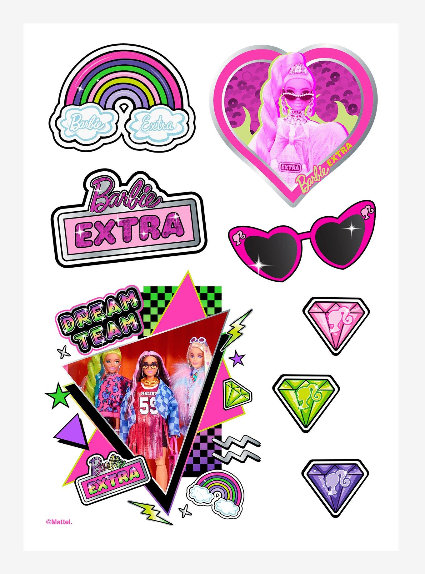 Barbie Extra Sticker Sheet, , hi-res