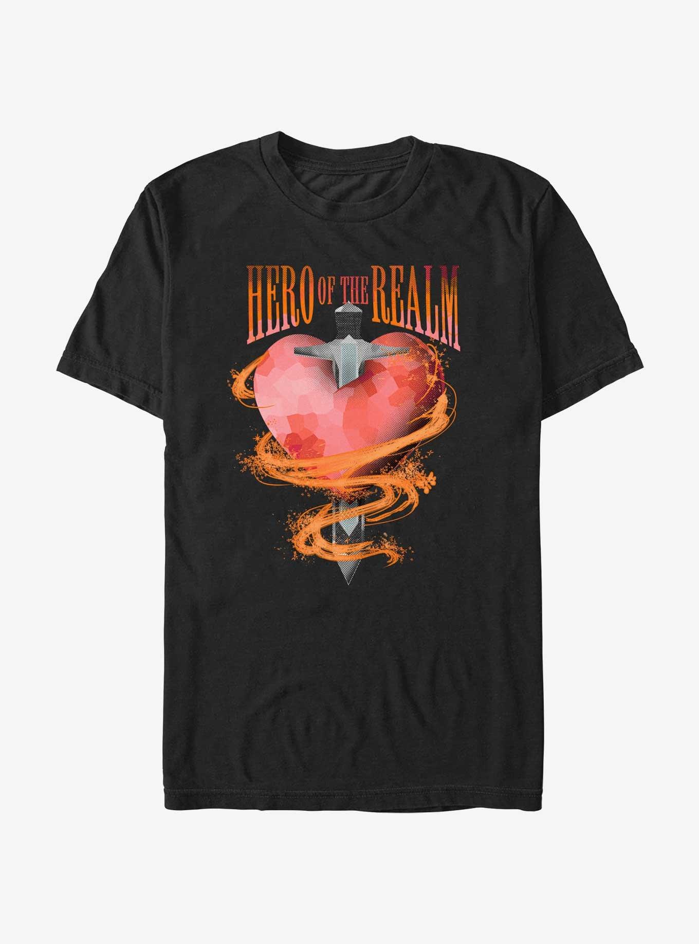 Nimona Hero Of The Realm T-Shirt, BLACK, hi-res