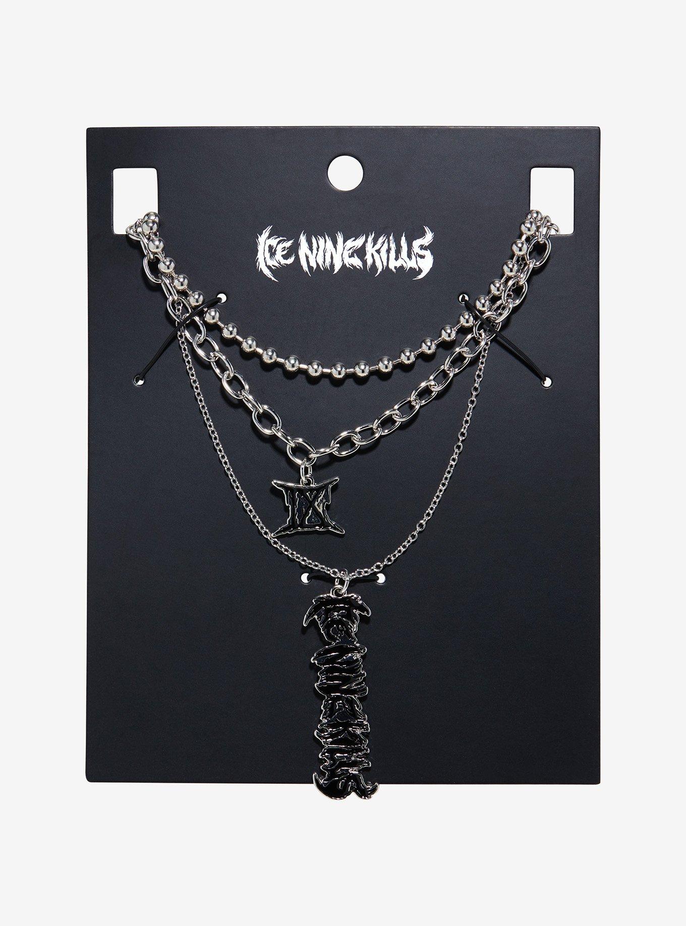 Ice Nine Kills Logo Necklace Set | Hot Topic