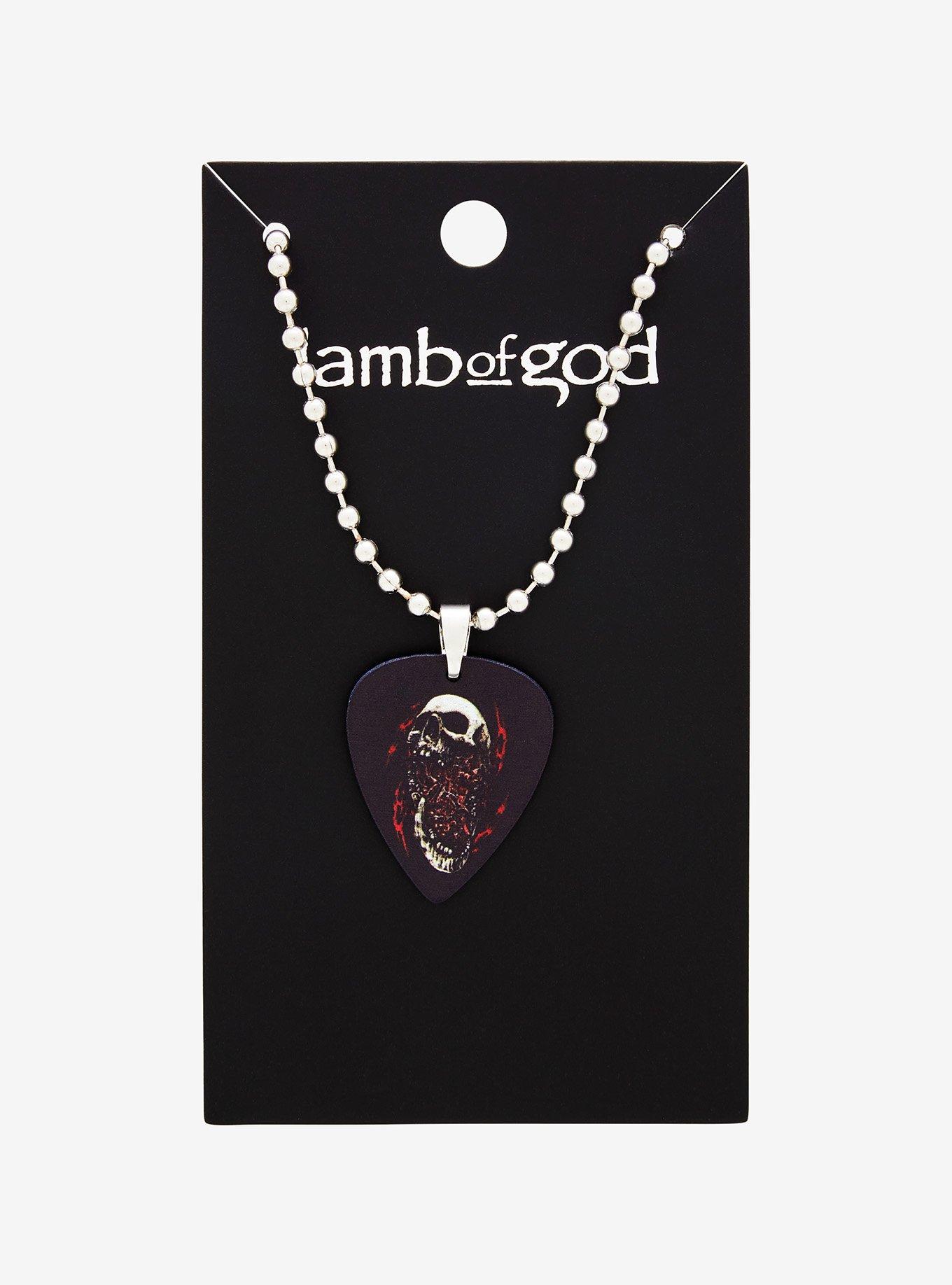 Lamb Of God Guitar Pick Necklace