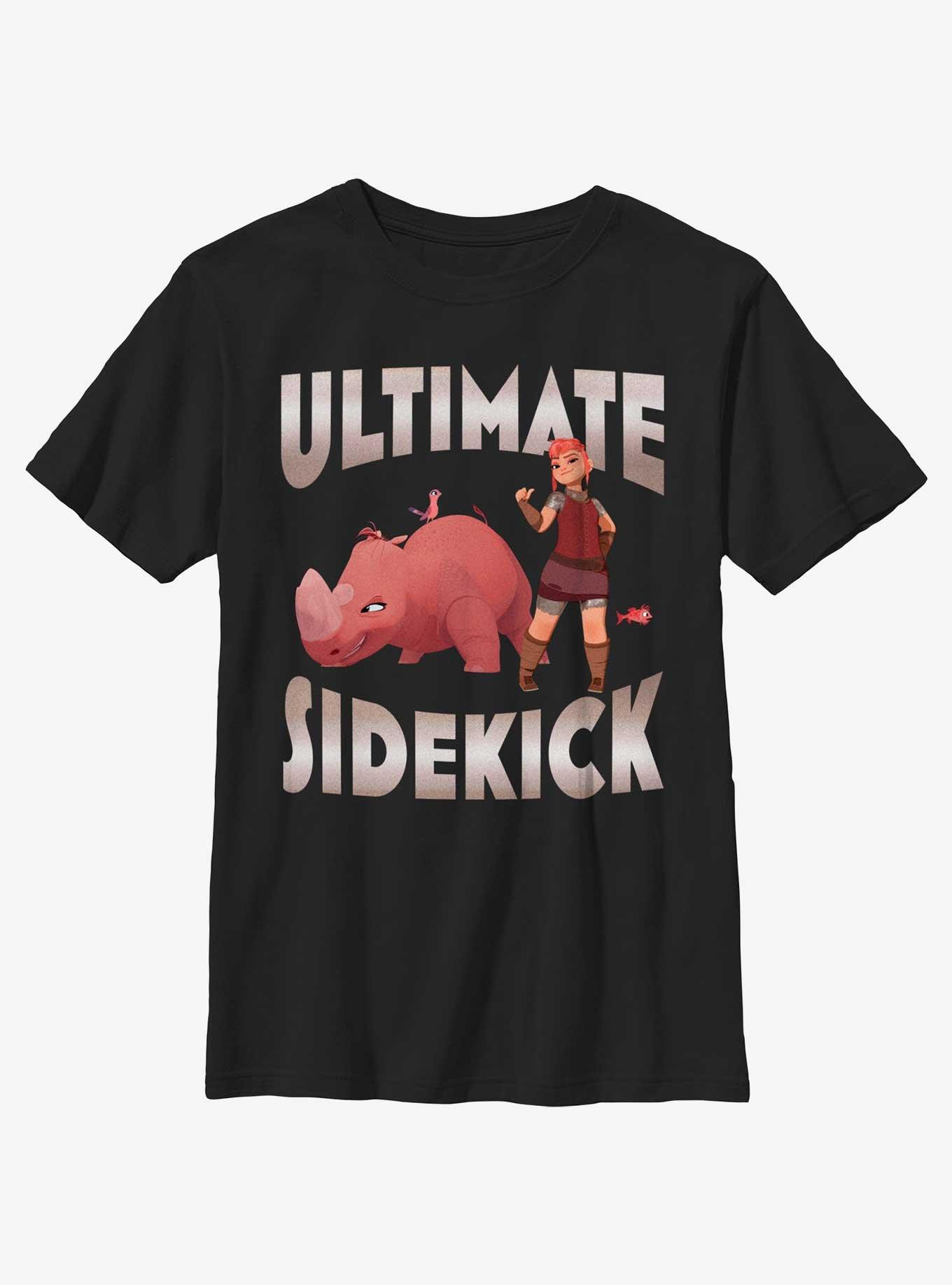 Nimona Ultimate Sidekick Youth T-Shirt, BLACK, hi-res