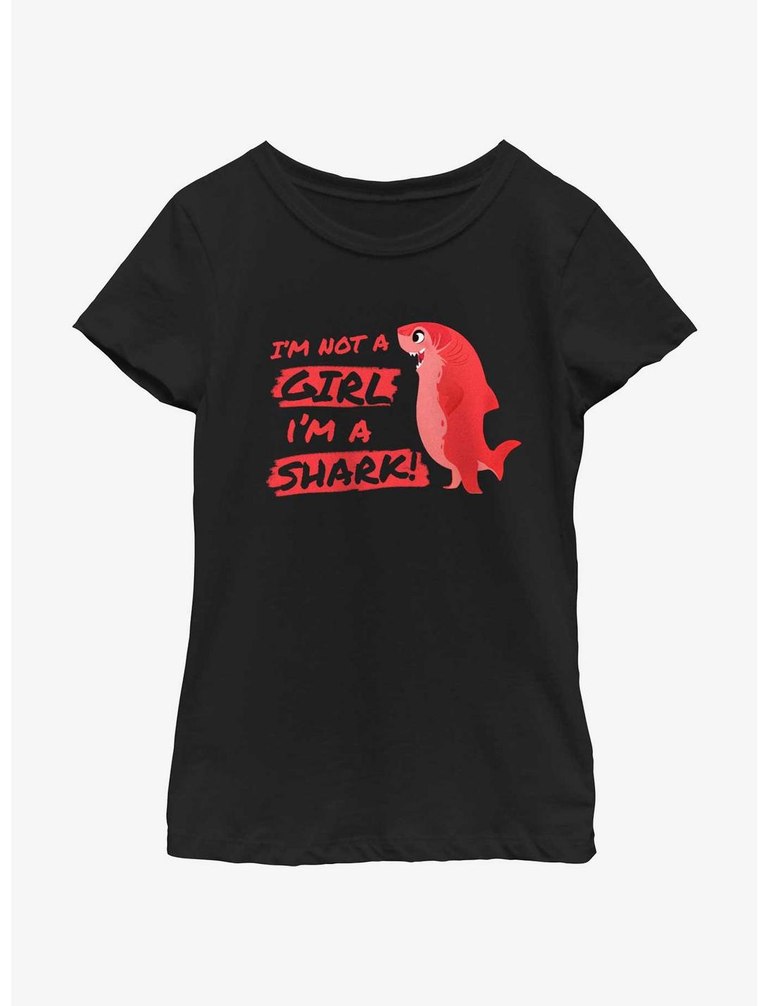 Nimona I'm A Shark Youth Girls T-Shirt, BLACK, hi-res