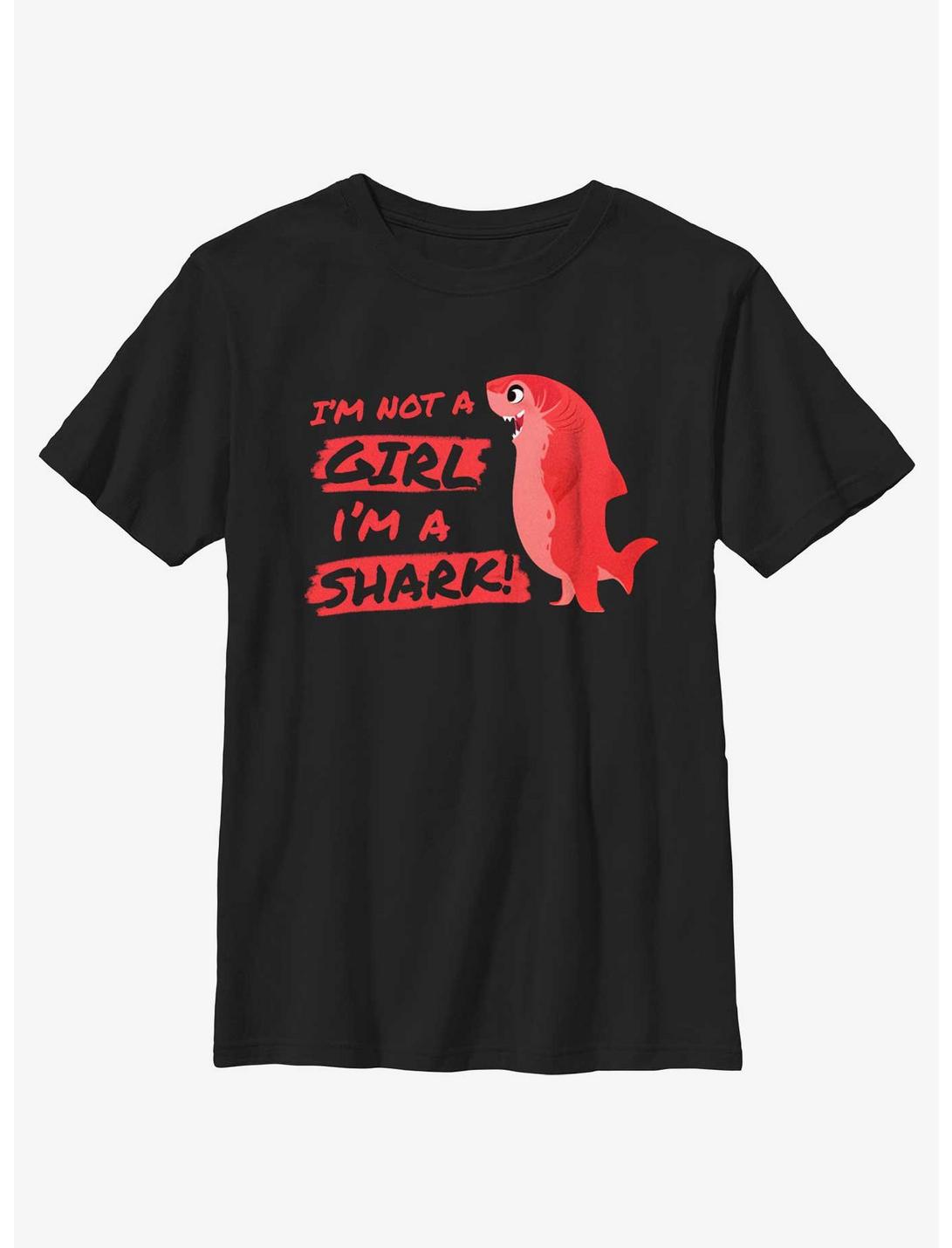 Nimona I'm A Shark Youth T-Shirt, BLACK, hi-res