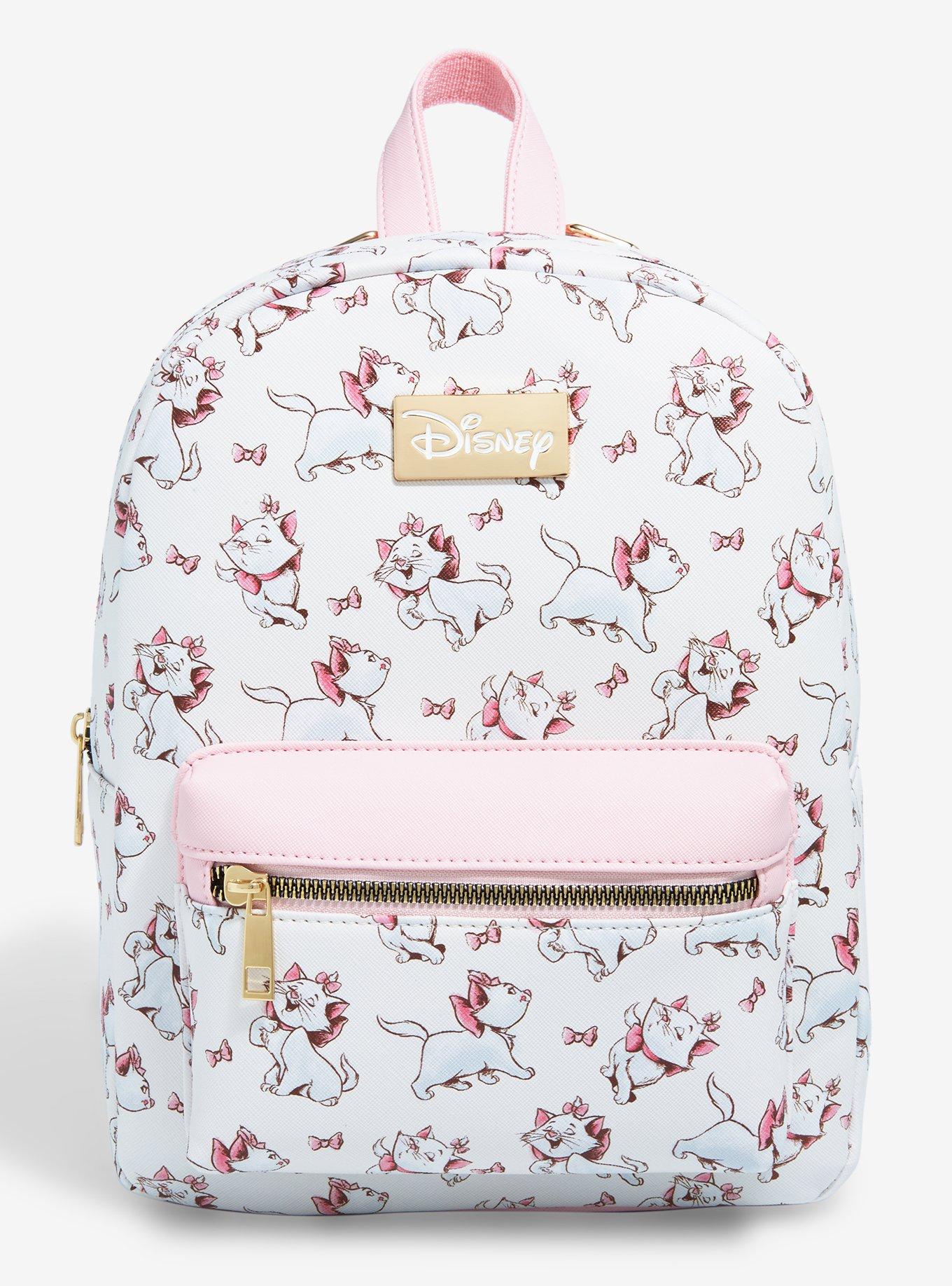 BTS Band with Hearts All Over Print Mini Backpack