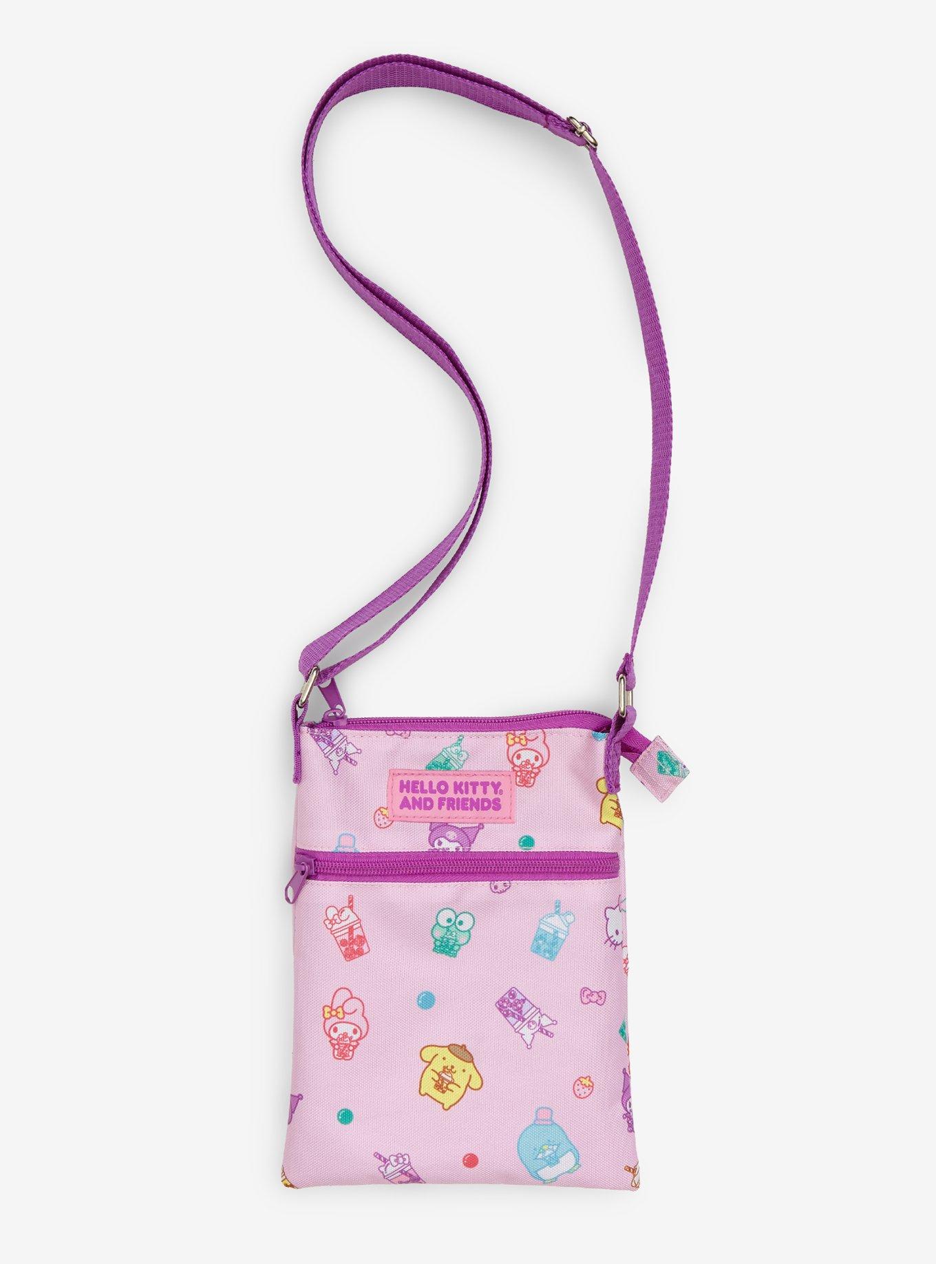 Her Universe Hello Kitty Pink Heart Baguette Bag