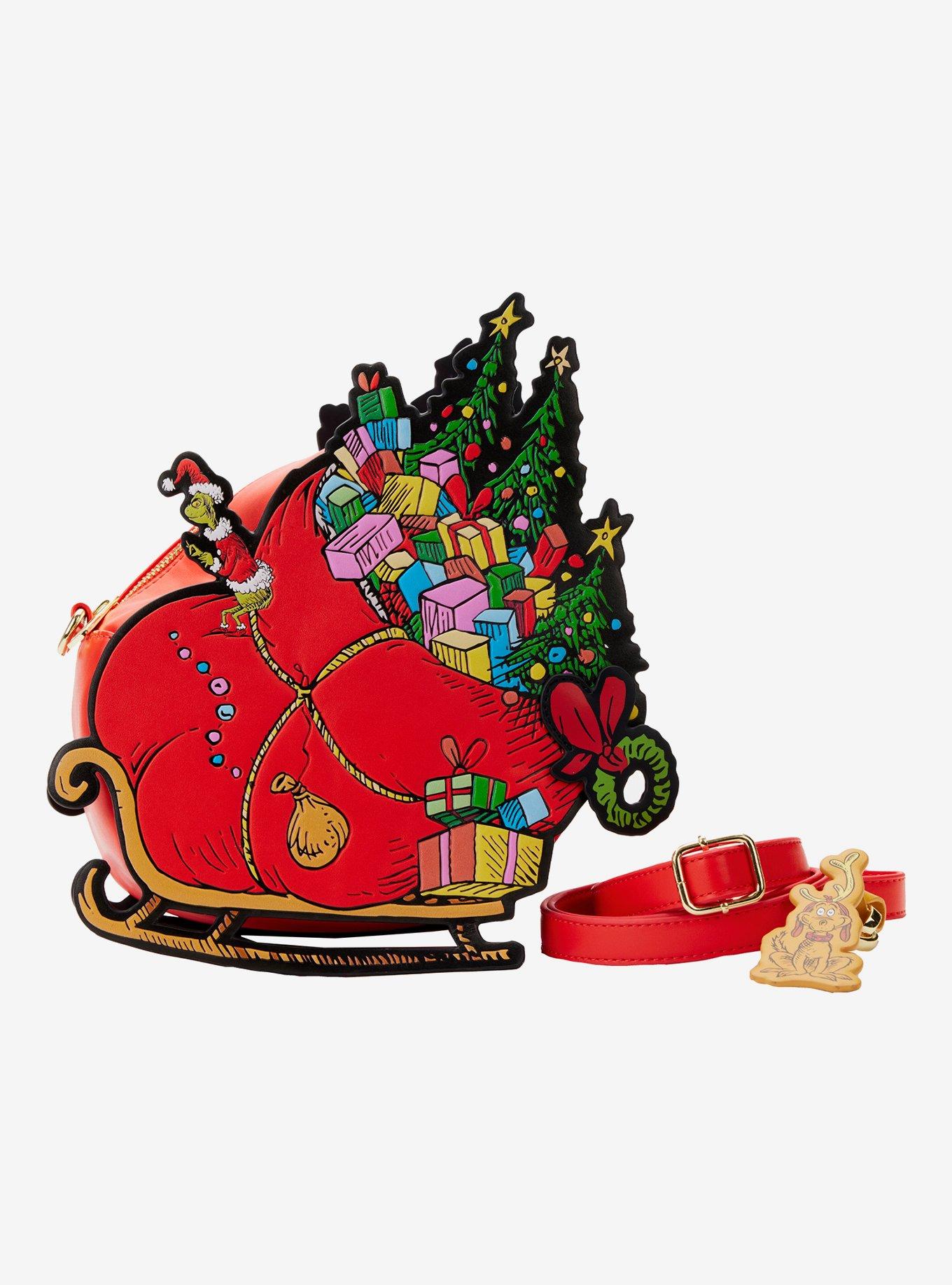 Loungefly How The Grinch Stole Christmas! Sleigh Crossbody Bag | Hot Topic