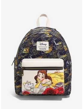 Loungefly Disney Beauty And The Beast Belle & Books Mini Backpack, , hi-res