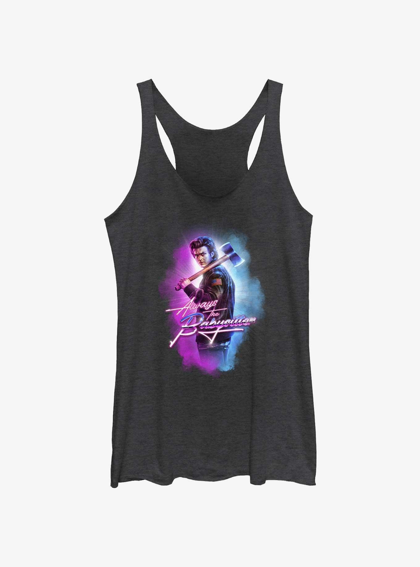 Stranger Things Steve Always The Babysitter Womens Tank Top, , hi-res