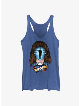 Stranger Things Tattoo Eleven Womens Tank Top, , hi-res