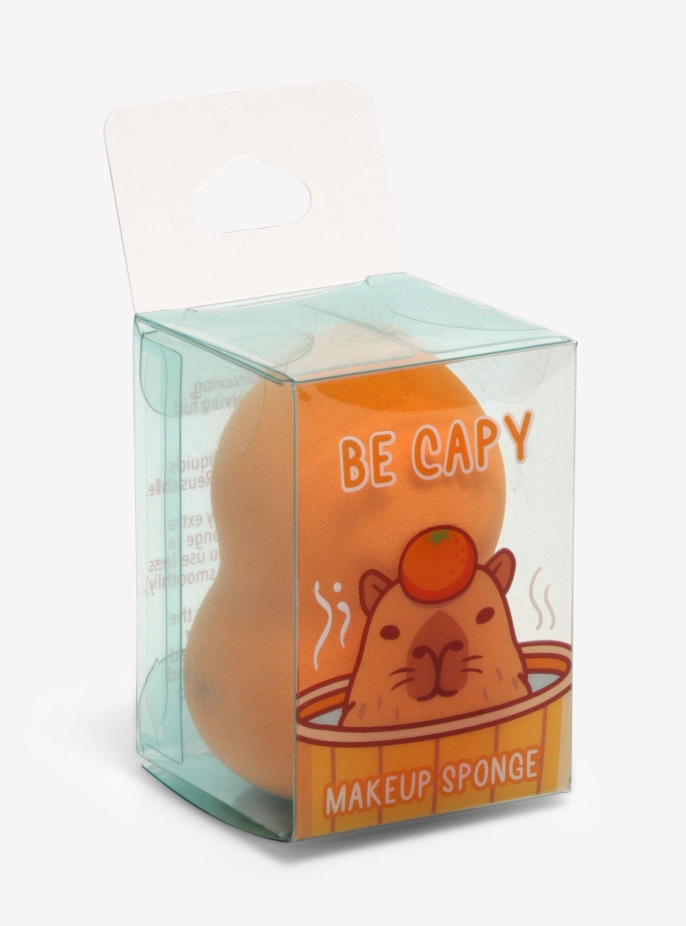 Capybara Orange Makeup Sponge, , hi-res