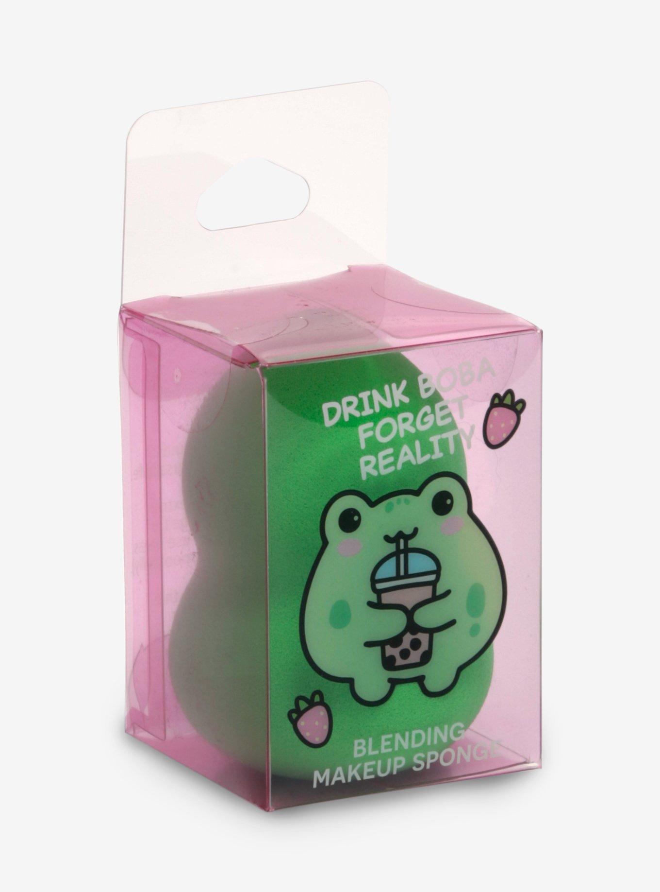 Froggie Green Makeup Sponge, , hi-res