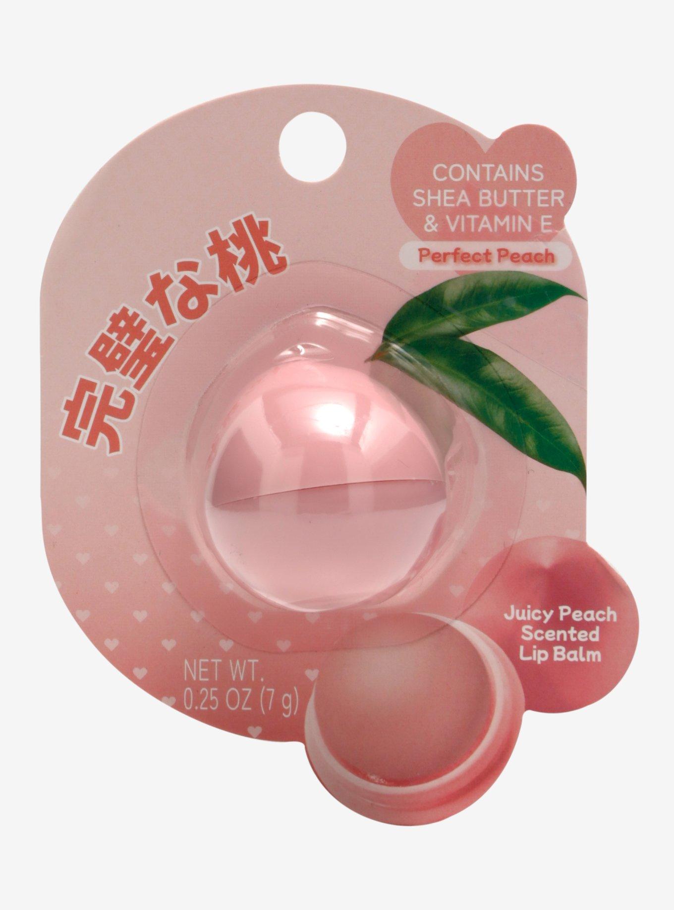 Perfect Peach Figural Lip Balm, , hi-res