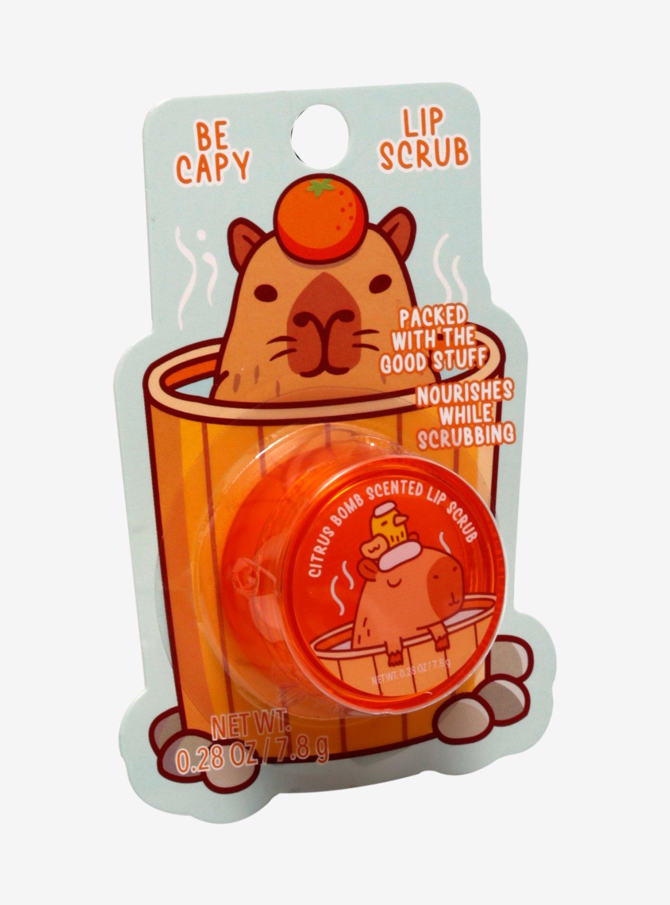 Capybara Lip Scrub, , hi-res