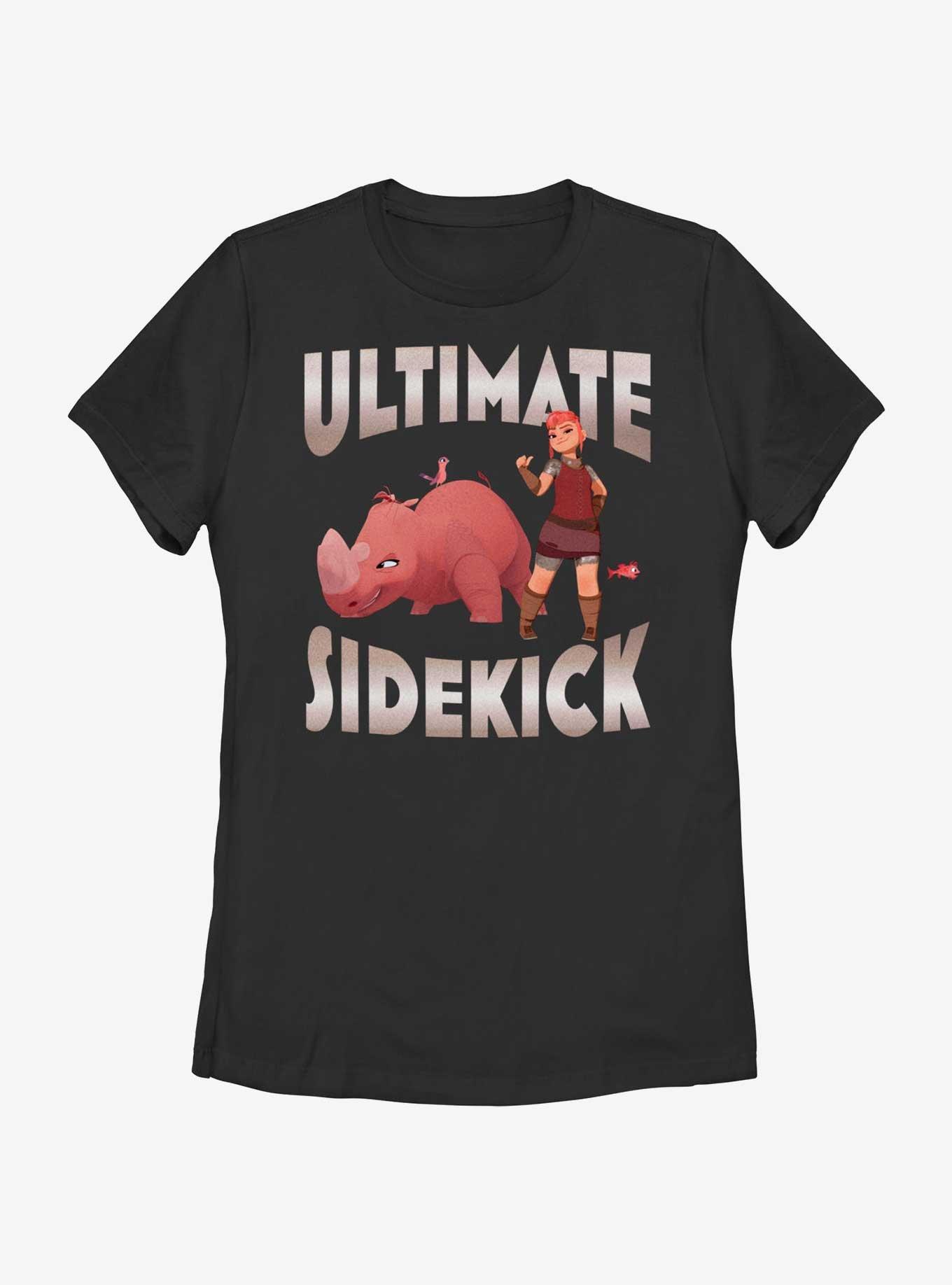 Nimona Ultimate Sidekick Womens T-Shirt, BLACK, hi-res