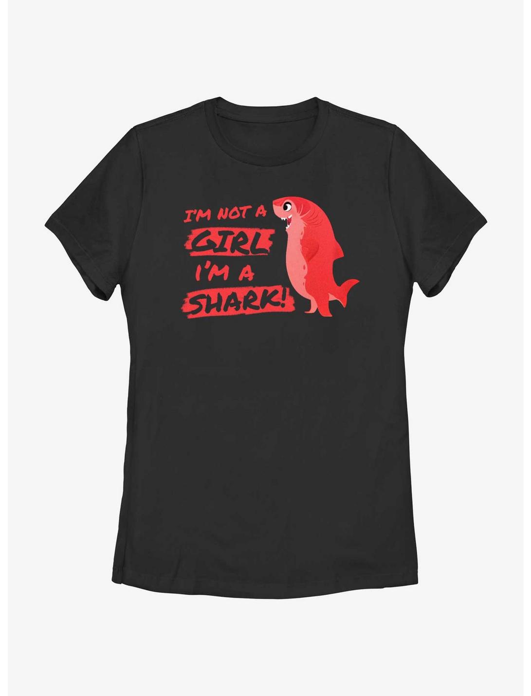Nimona I'm A Shark Womens T-Shirt, BLACK, hi-res