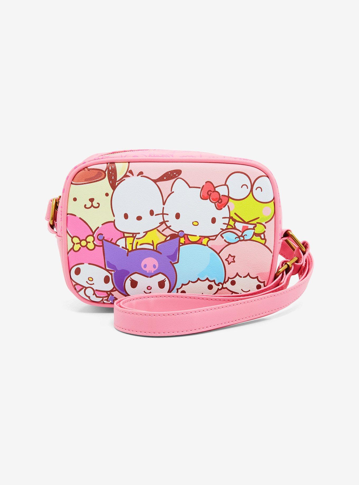 Loungefly Hello Kitty And Friends Pink Crossbody Bag, , hi-res