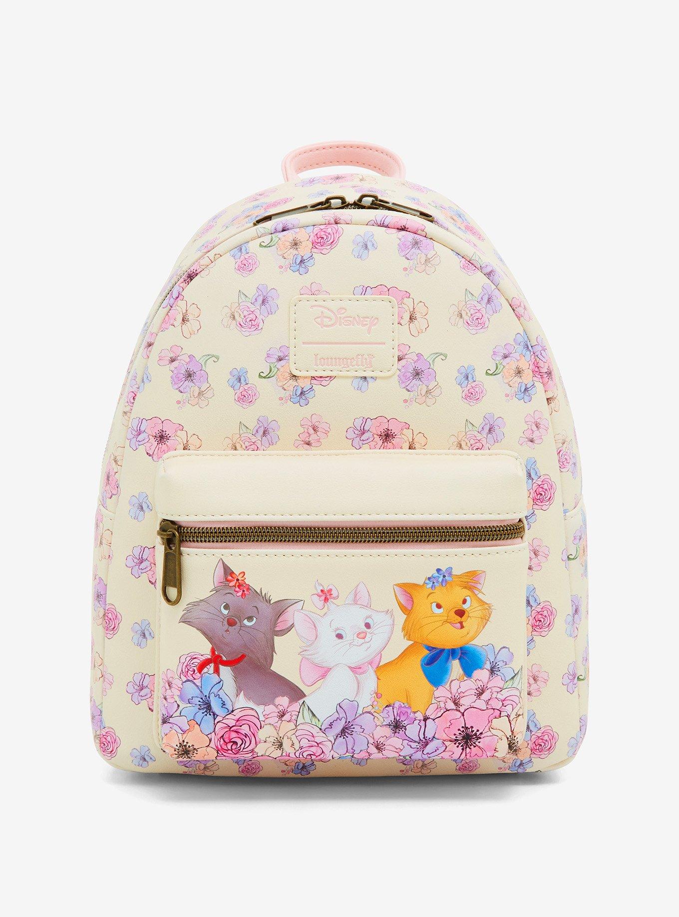 Loungefly Disney The Aristocats Trio Floral Mini Backpack Hot Topic