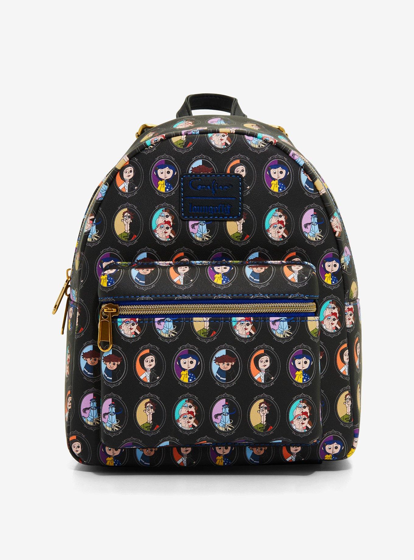 Loungefly Coraline Split Cameo Mini Backpack | Hot Topic