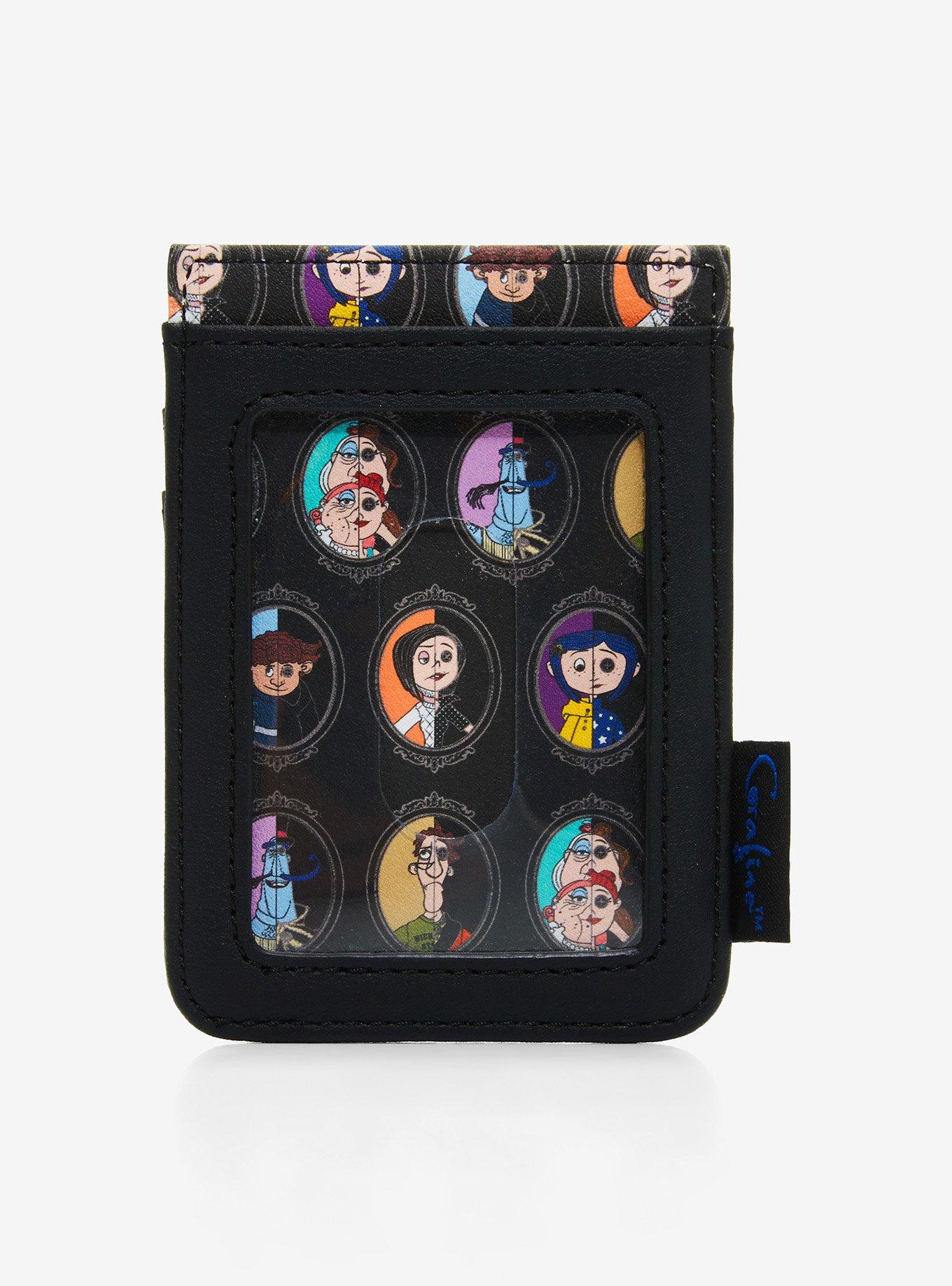 Loungefly Coraline Split Cameo Vertical Cardholder, , hi-res