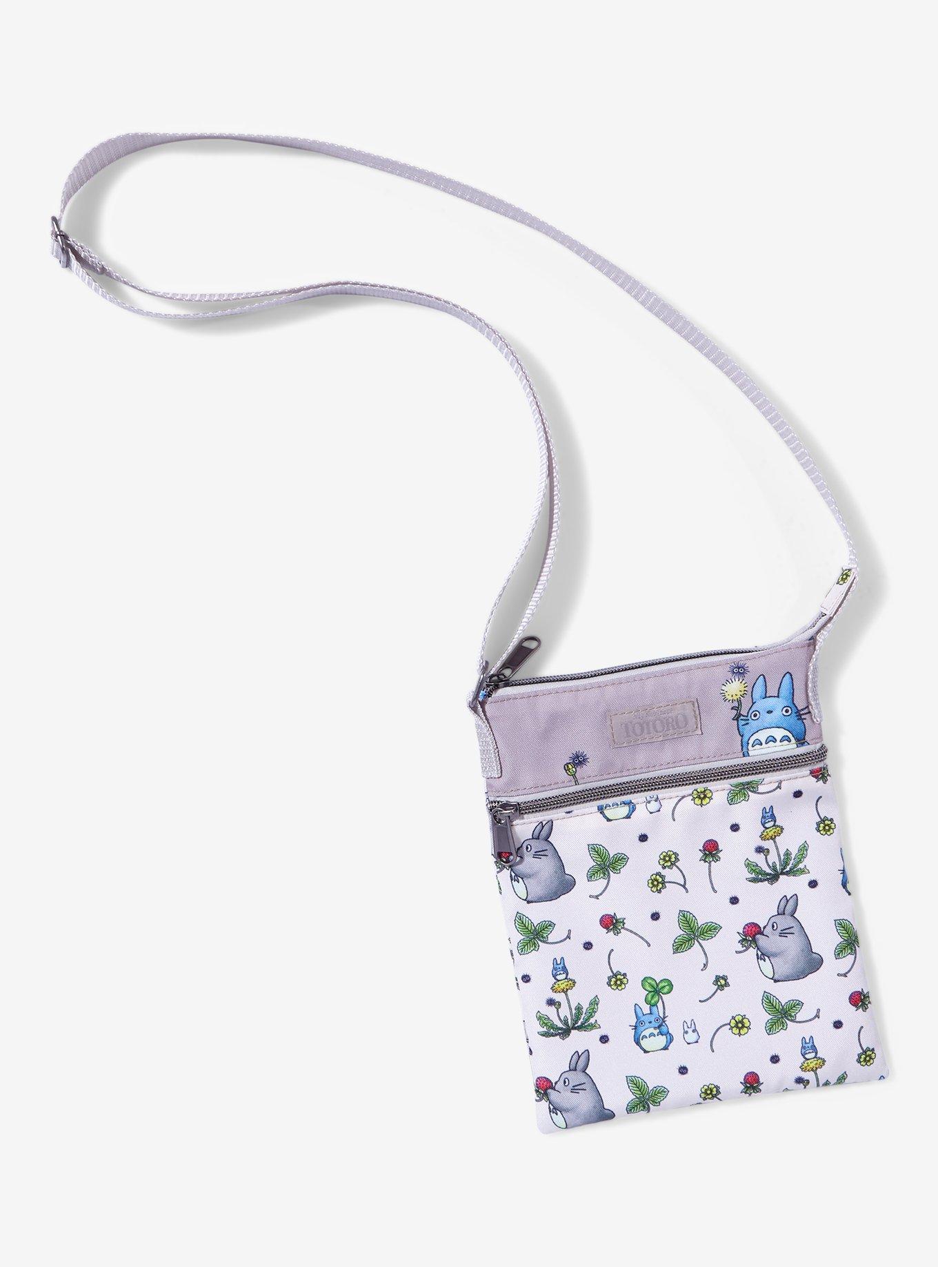 Studio Ghibli My Neighbor Totoro Floral Passport Crossbody Bag, , hi-res