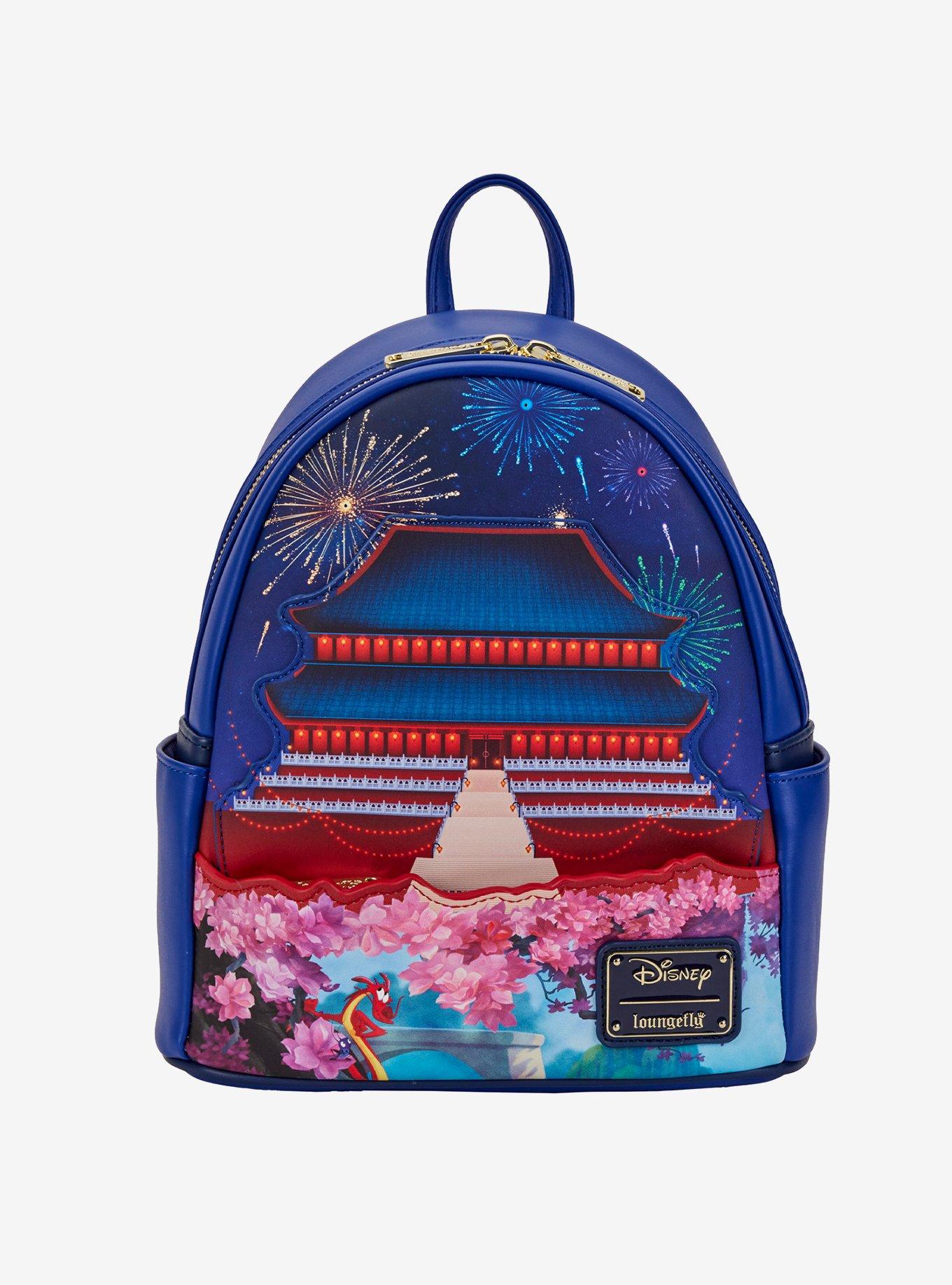 bnwt mini blue backpack Loungefly Despicable Me All Over Print Nylon Square Backpack, the Kane Mini Backpack has a compact design with just enough space for their essentials. Minnie Mouse Blue and Purple