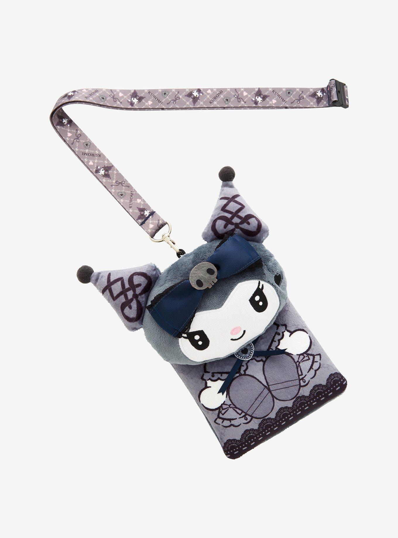 Kuromi Lolita Plush Lanyard Hot Topic Exclusive