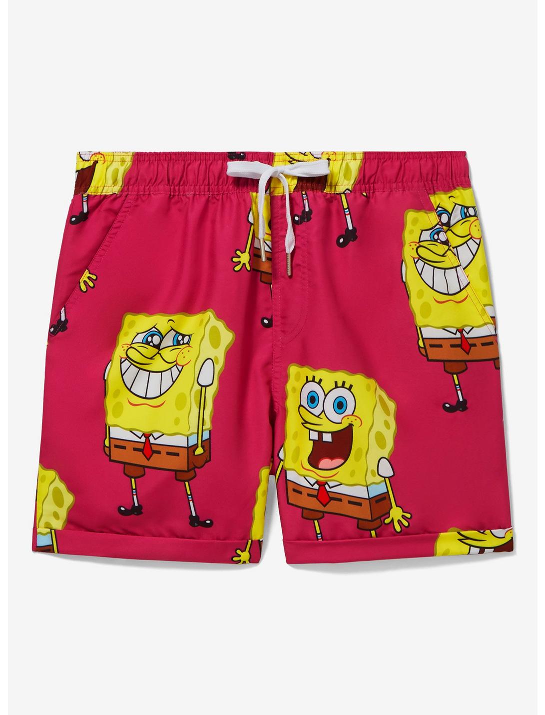 OppoSuits SpongeBob SquarePants Expressions Allover Print Shorts ...