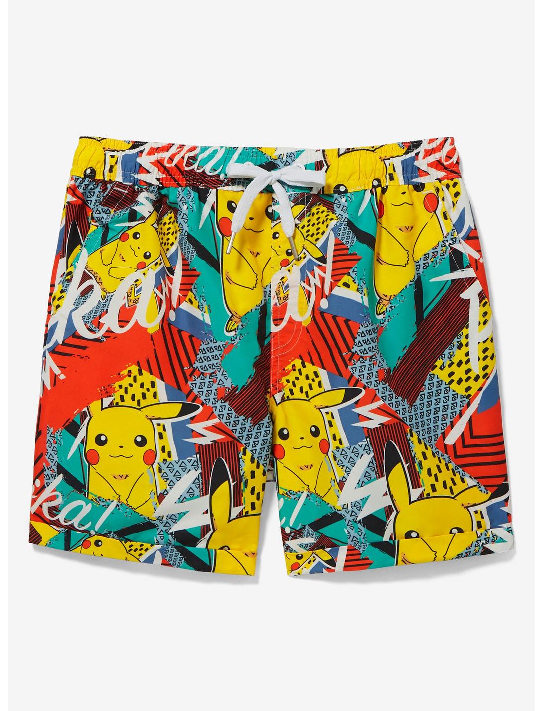 OppoSuits Pokémon Pikachu Patterned Allover Print Shorts, MULTI, hi-res