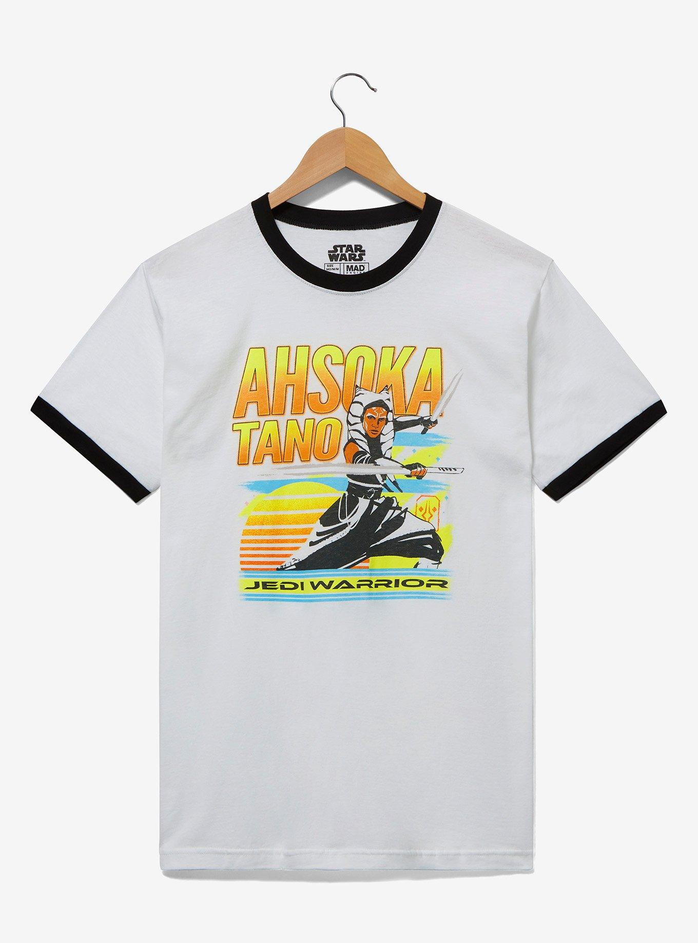 Star Wars Ahsoka Tano Jedi Warrior Ringer T-Shirt - BoxLunch Exclusive , , hi-res