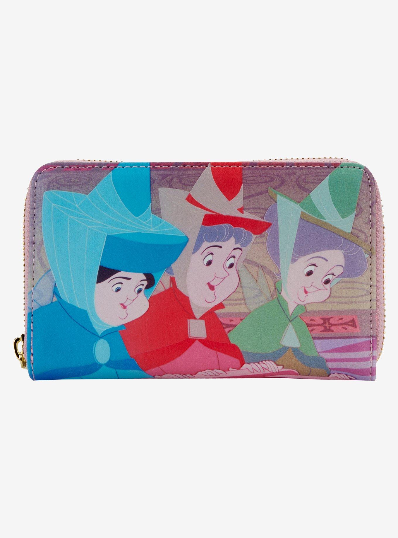 Loungefly, Bags, Loungefly Disney Villains Scene Maleficent Sleeping  Beauty Backpack Wallet Nwt
