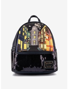 Loungefly Harry Potter Diagon Alley Sequin Mini Backpack, , hi-res