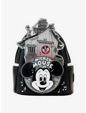 Loungefly Disney100 Mickey Mouse Club House Mini Backpack, , hi-res