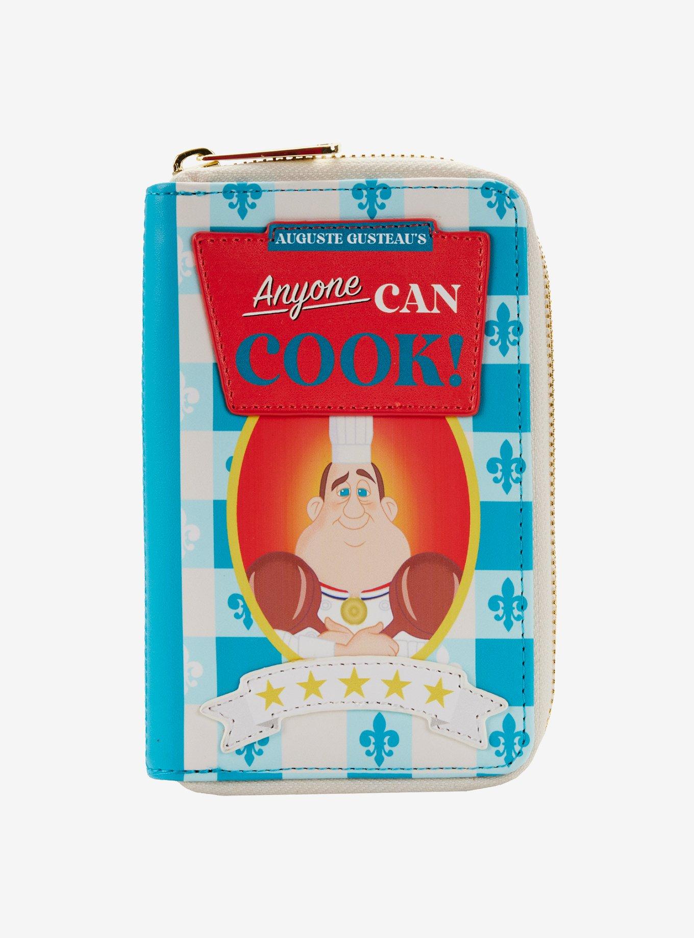 Loungefly Disney Pixar Ratatouille 15th Anniversary Cookbook Zipper Wallet, , hi-res